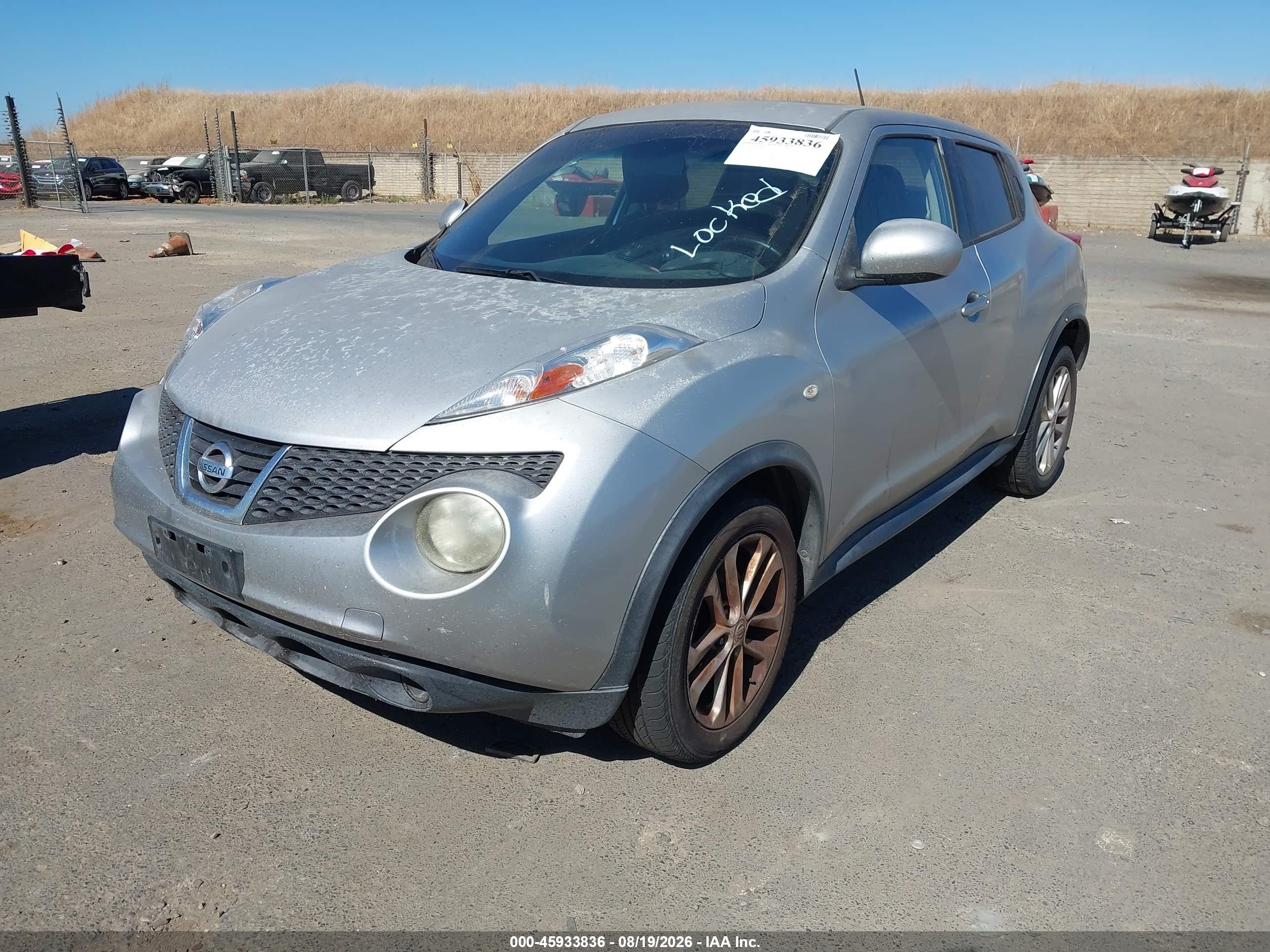 2012 Nissan Juke Sl Gray vin: JN8AF5MRXCT100929