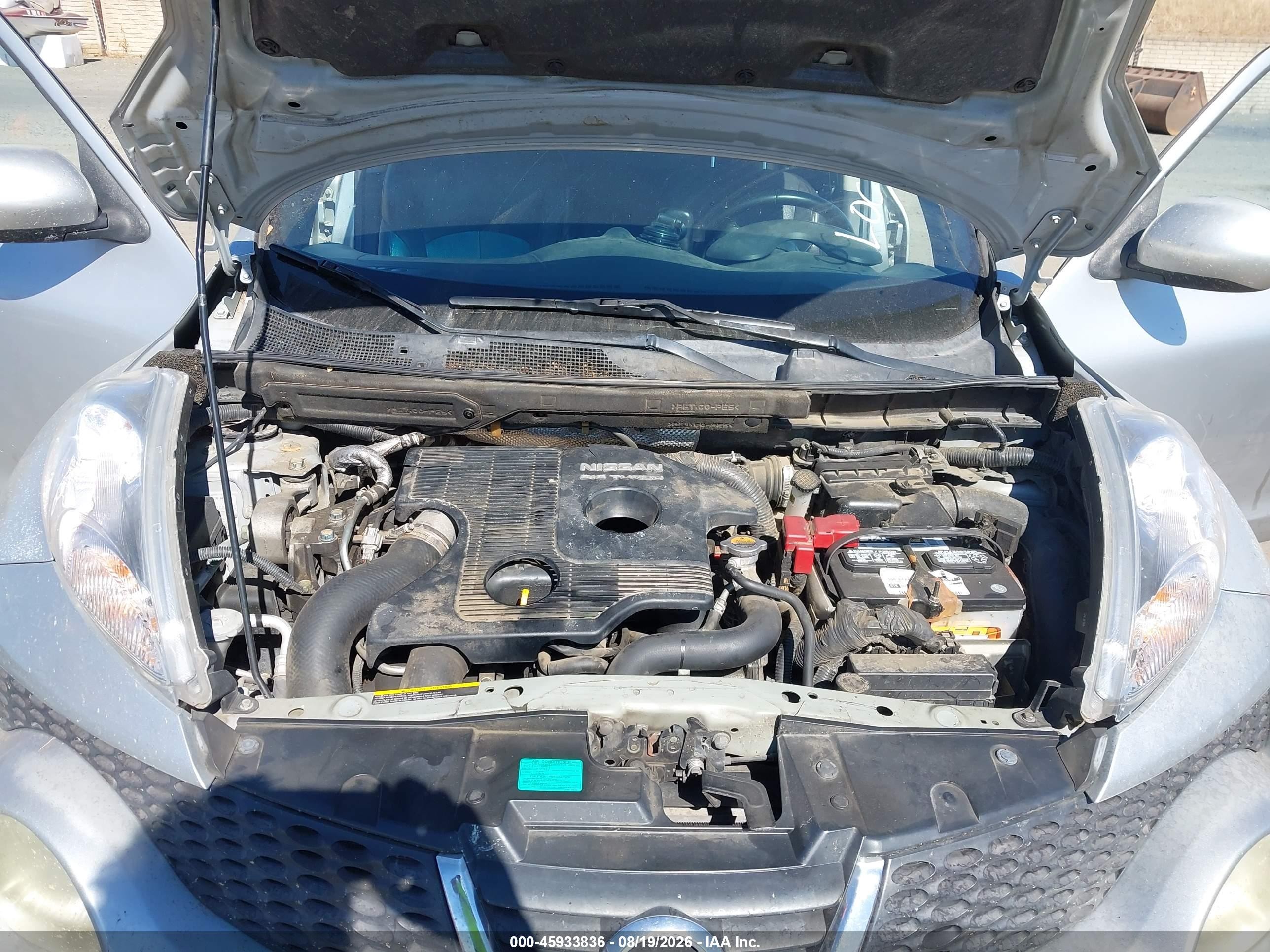 2012 Nissan Juke Sl Gray vin: JN8AF5MRXCT100929