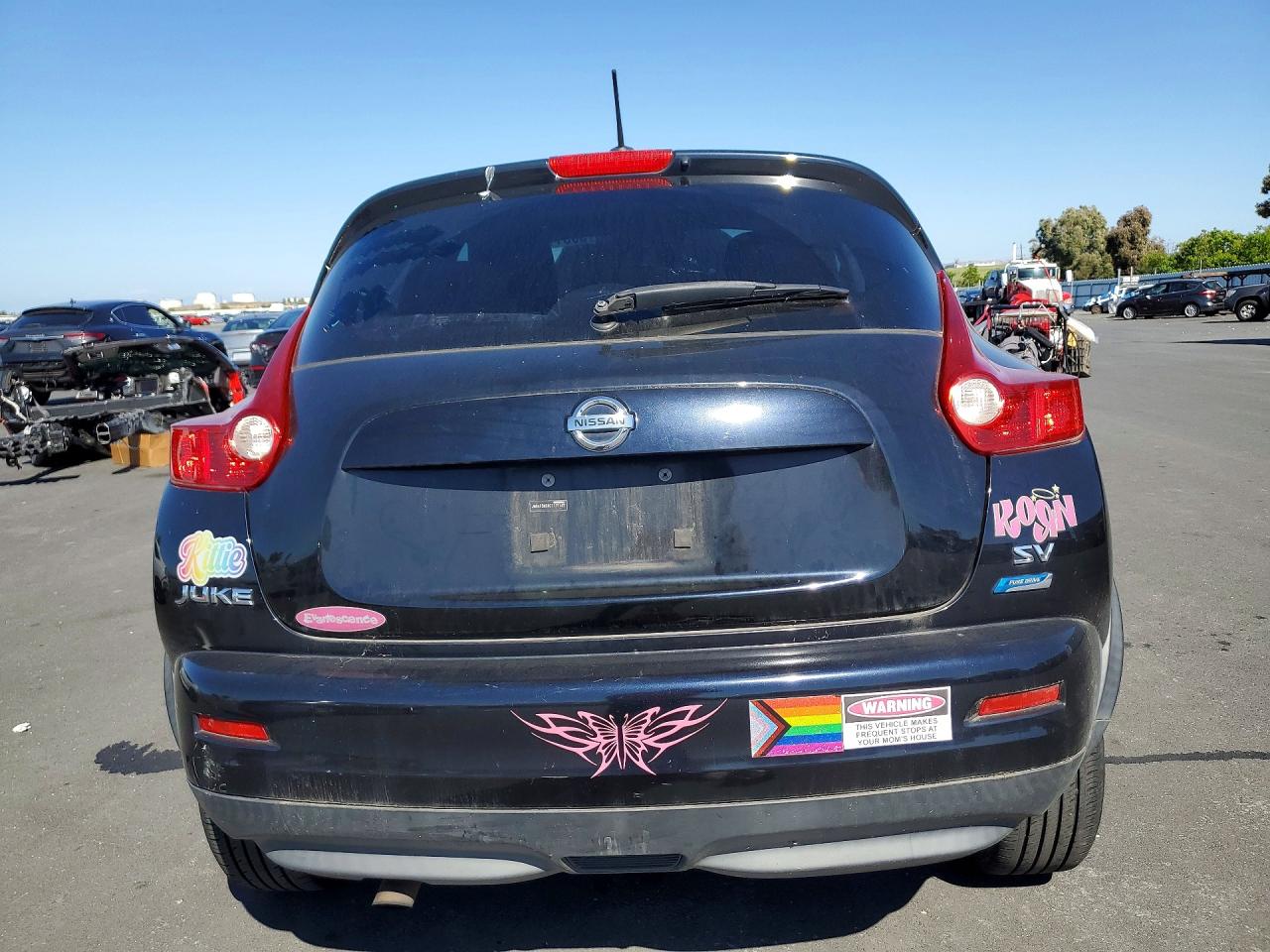 2012 Nissan Juke S Black vin: JN8AF5MRXCT117147