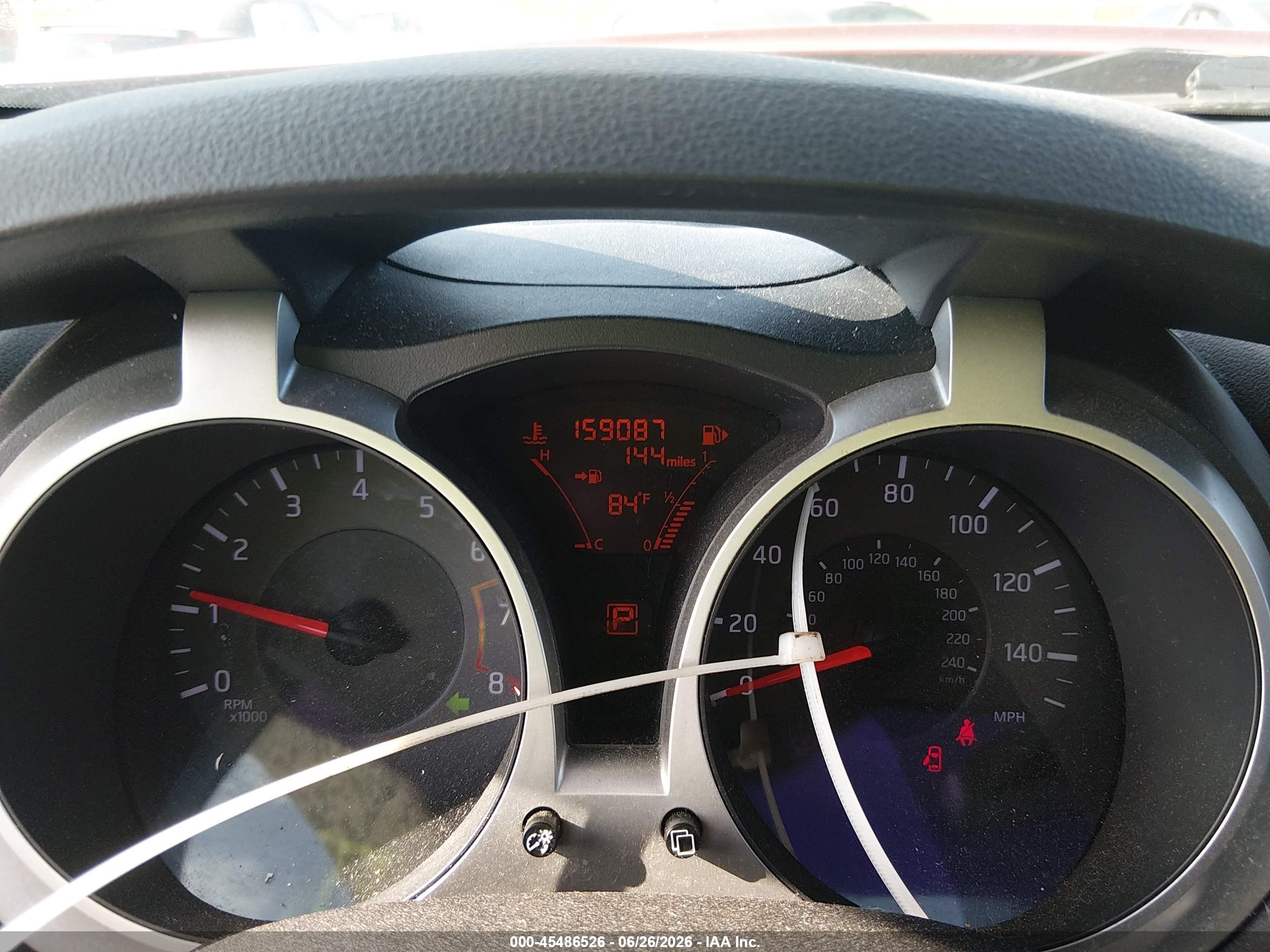 2013 Nissan Juke S Red vin: JN8AF5MRXDT203527
