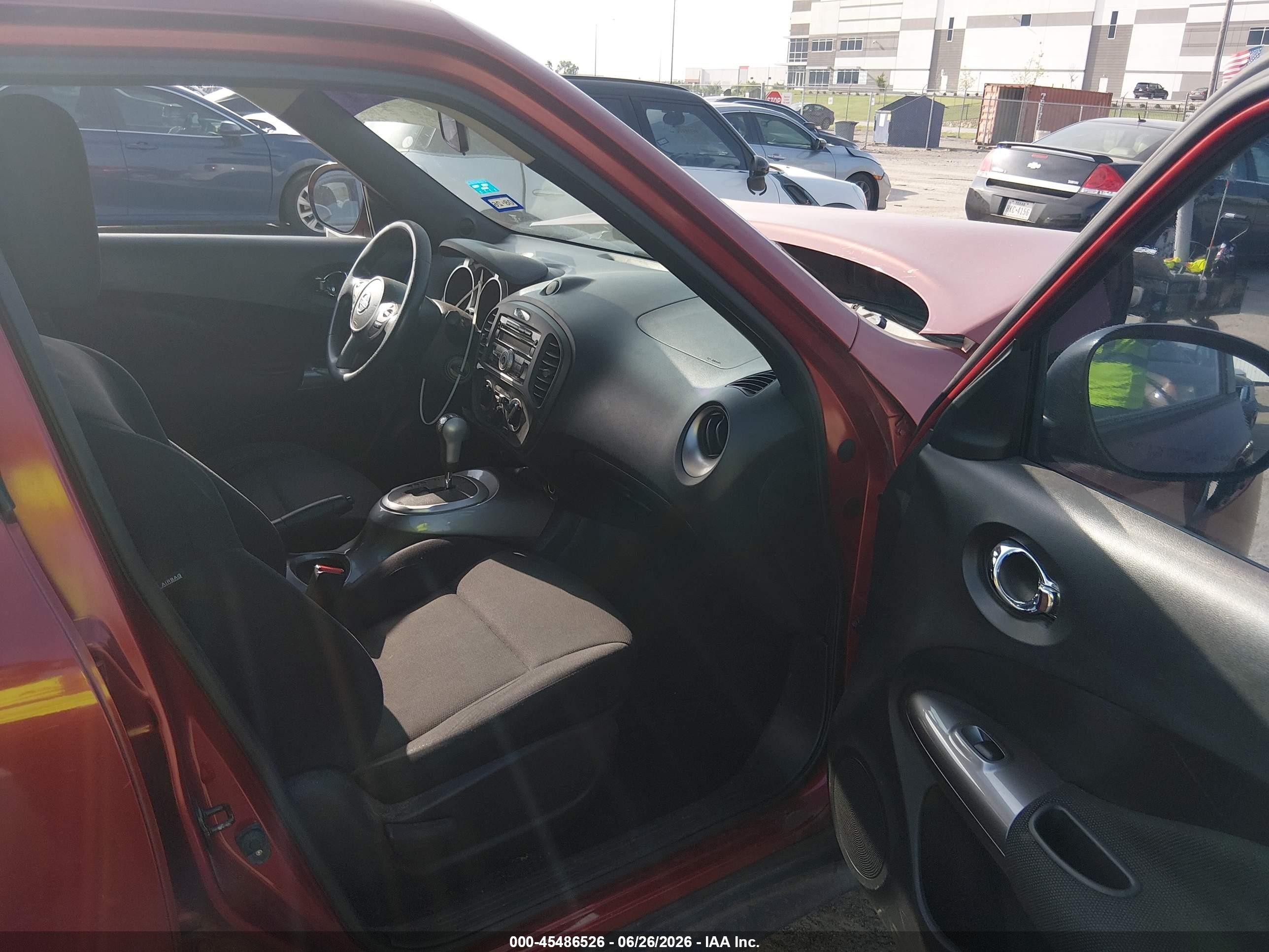 2013 Nissan Juke S Red vin: JN8AF5MRXDT203527