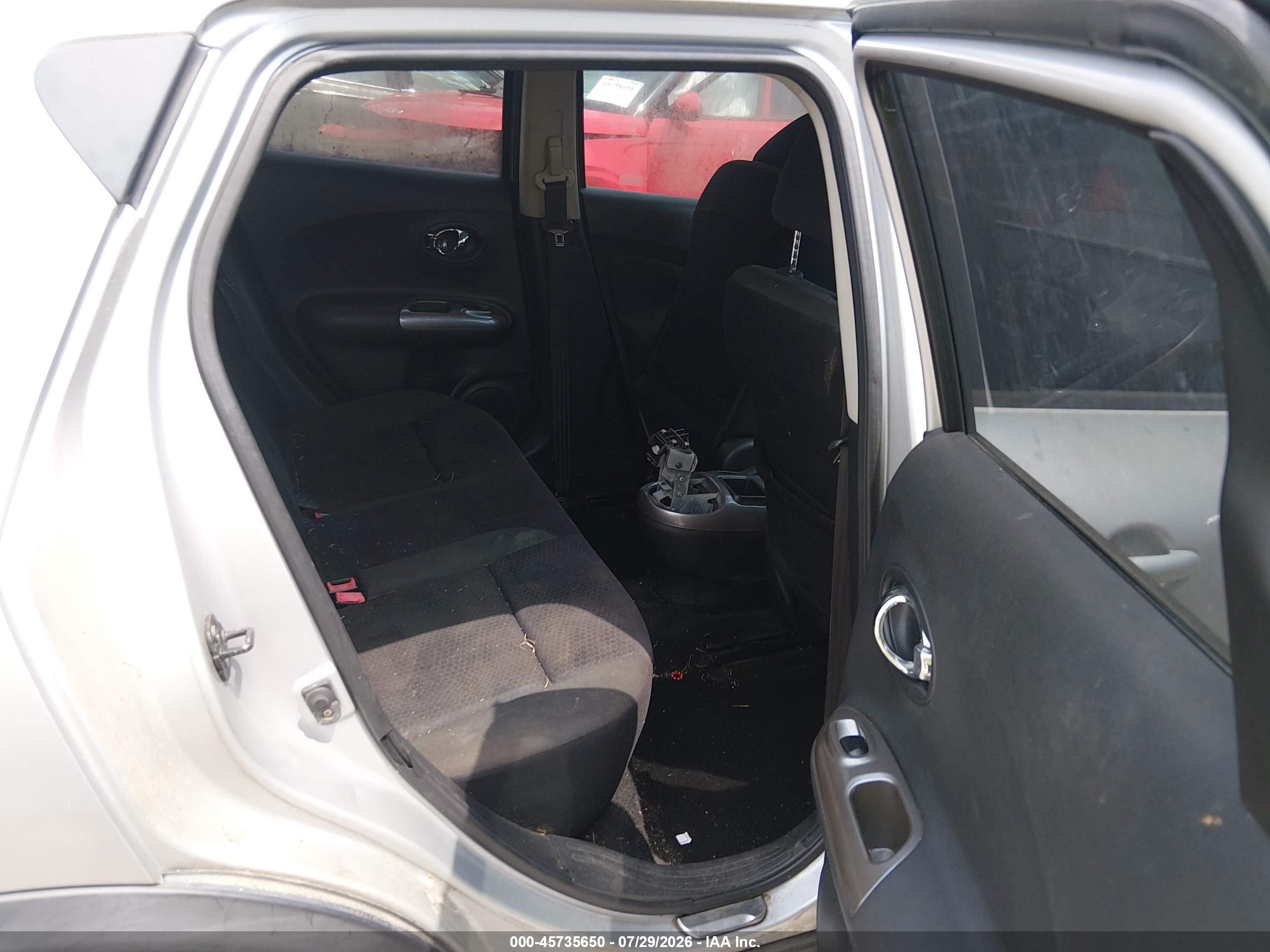 2013 Nissan Juke Sv Gray vin: JN8AF5MRXDT207481