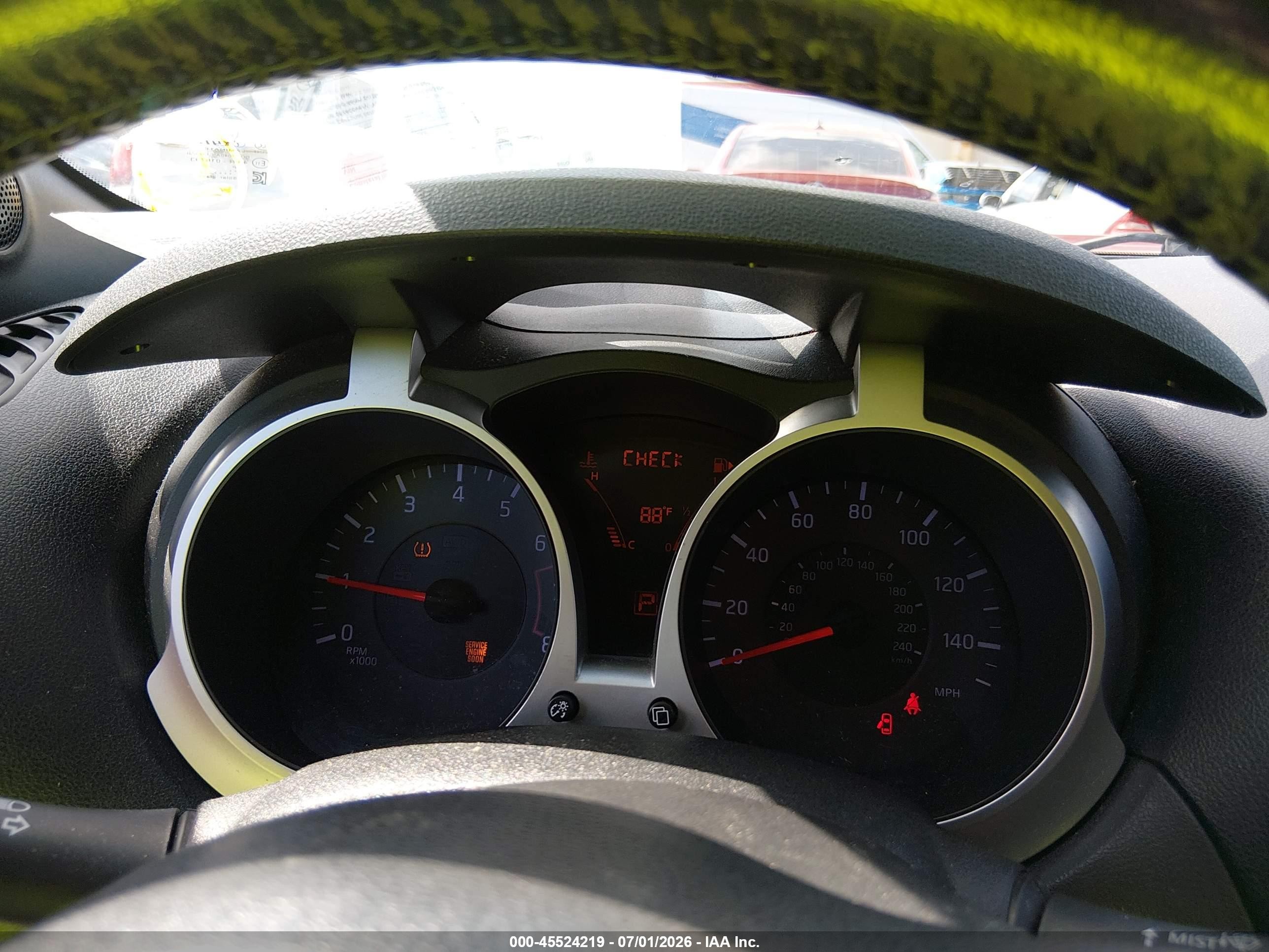 2013 Nissan Juke Sl Burgundy vin: JN8AF5MRXDT208663