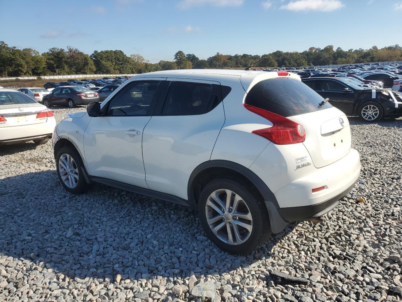 2013 Nissan Juke S White vin: JN8AF5MRXDT215516