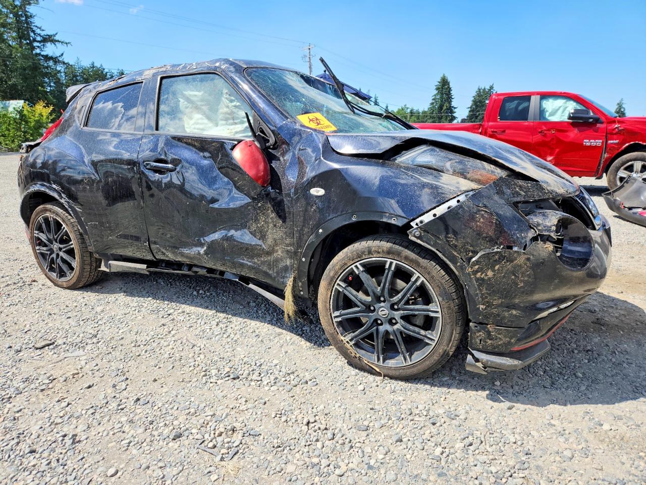 2013 Nissan Juke S Black vin: JN8AF5MRXDT220876