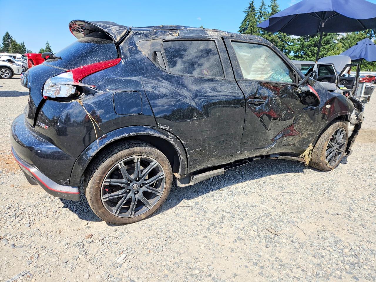 2013 Nissan Juke S Black vin: JN8AF5MRXDT220876