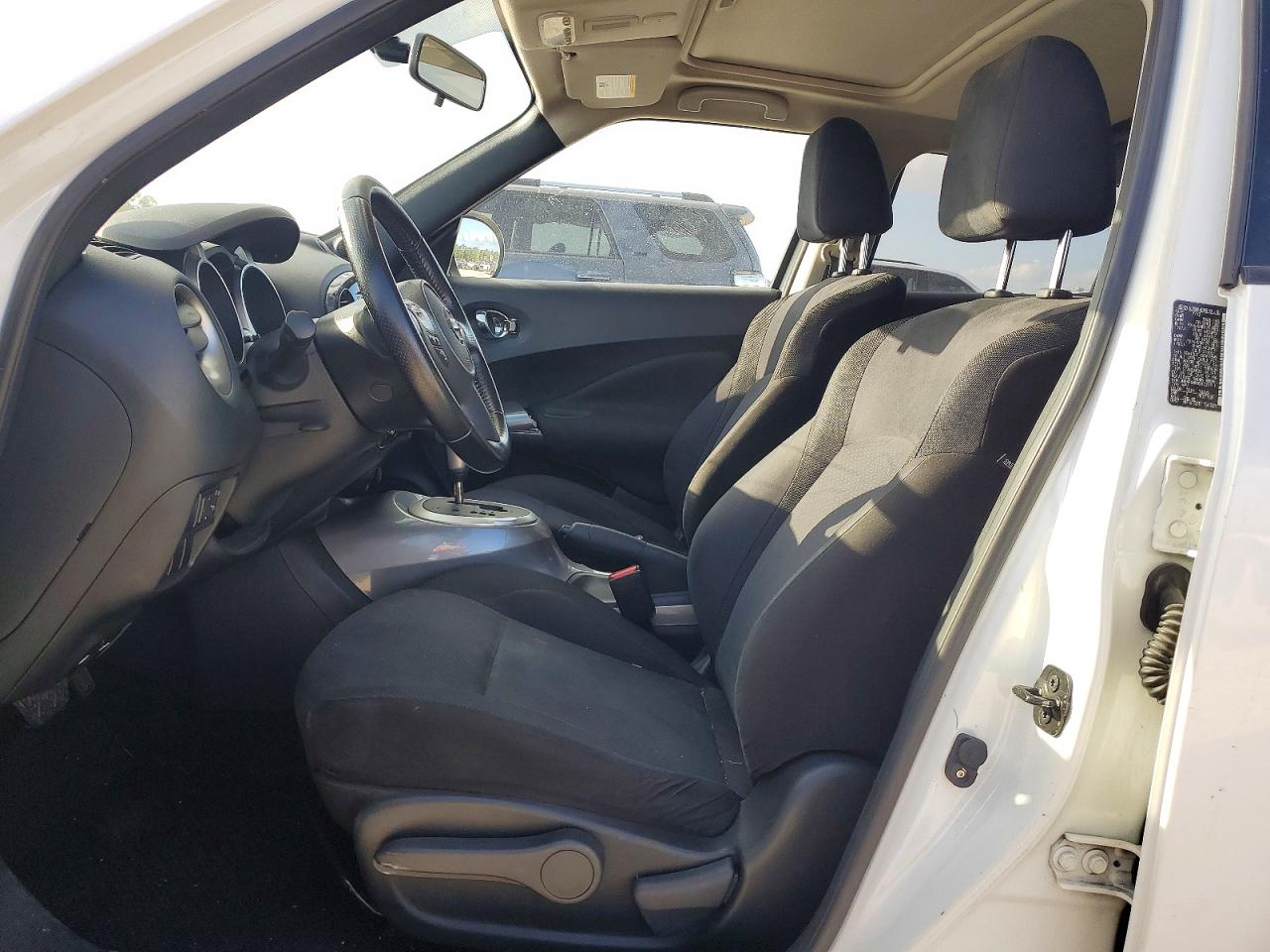 2013 Nissan Juke S Белый vin: JN8AF5MRXDT222711
