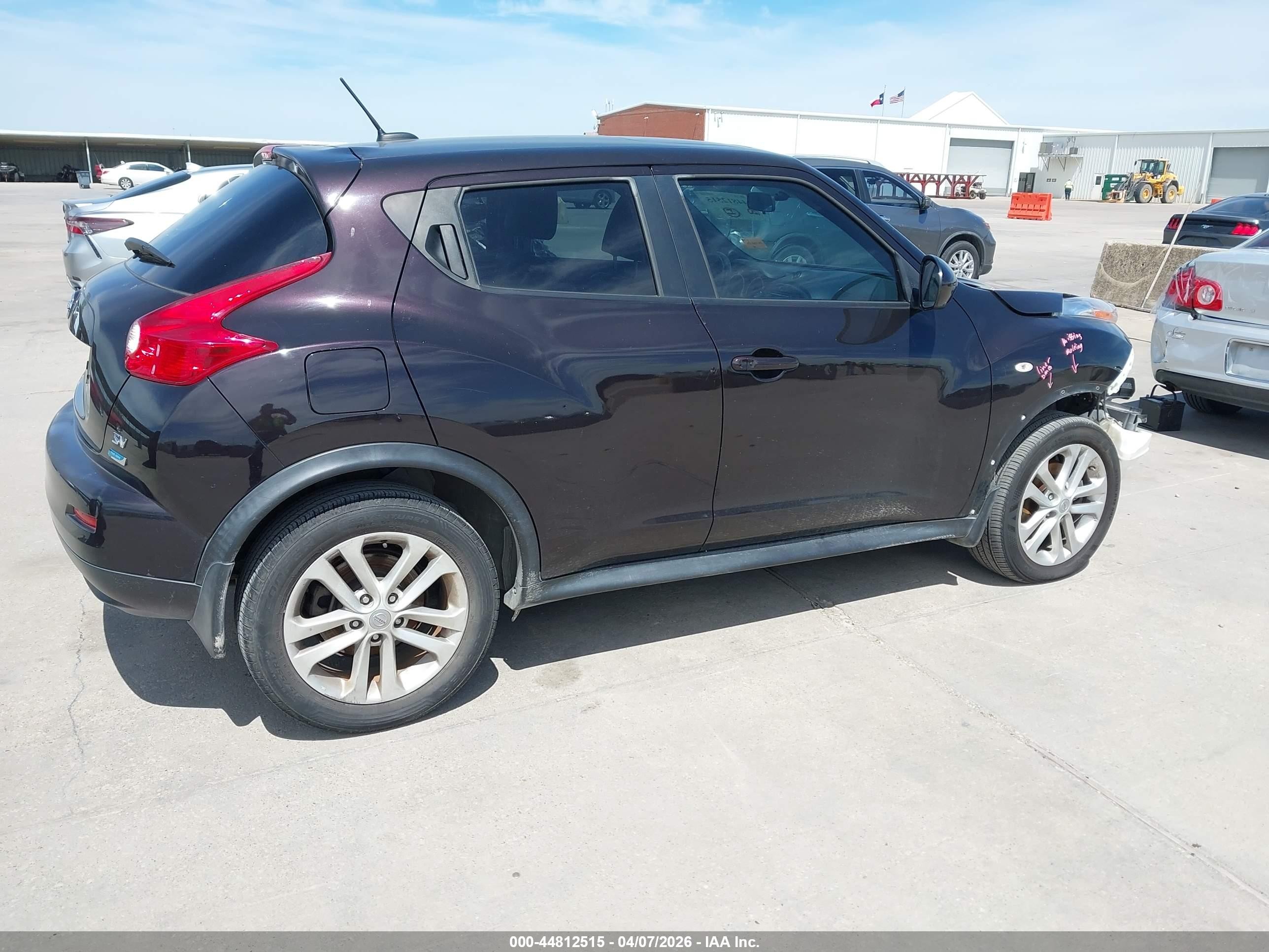 2014 Nissan Juke Sv Black vin: JN8AF5MRXET353946