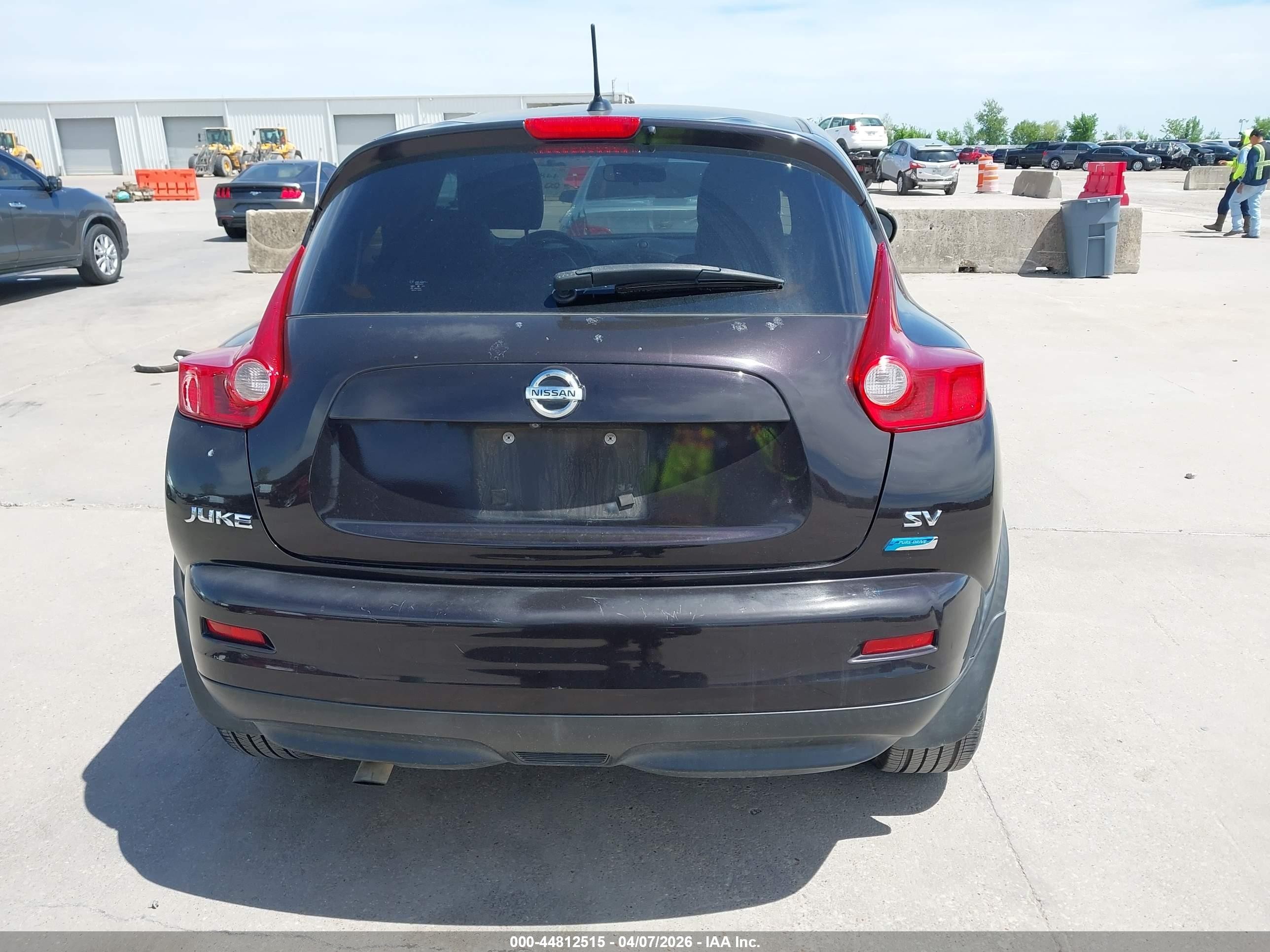 2014 Nissan Juke Sv Black vin: JN8AF5MRXET353946