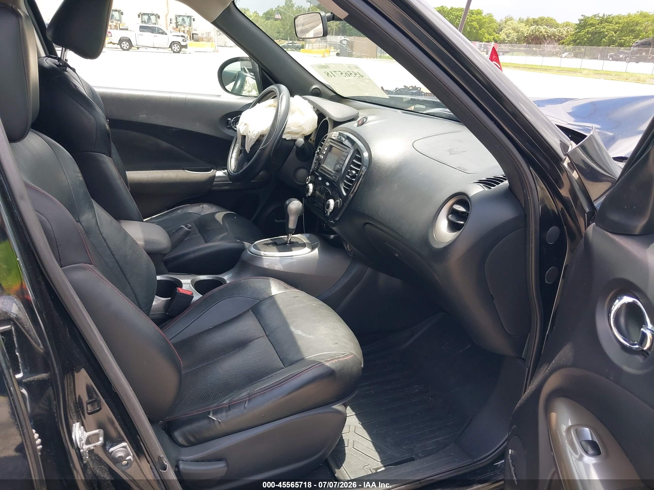 2014 Nissan Juke Sl Black vin: JN8AF5MRXET355650