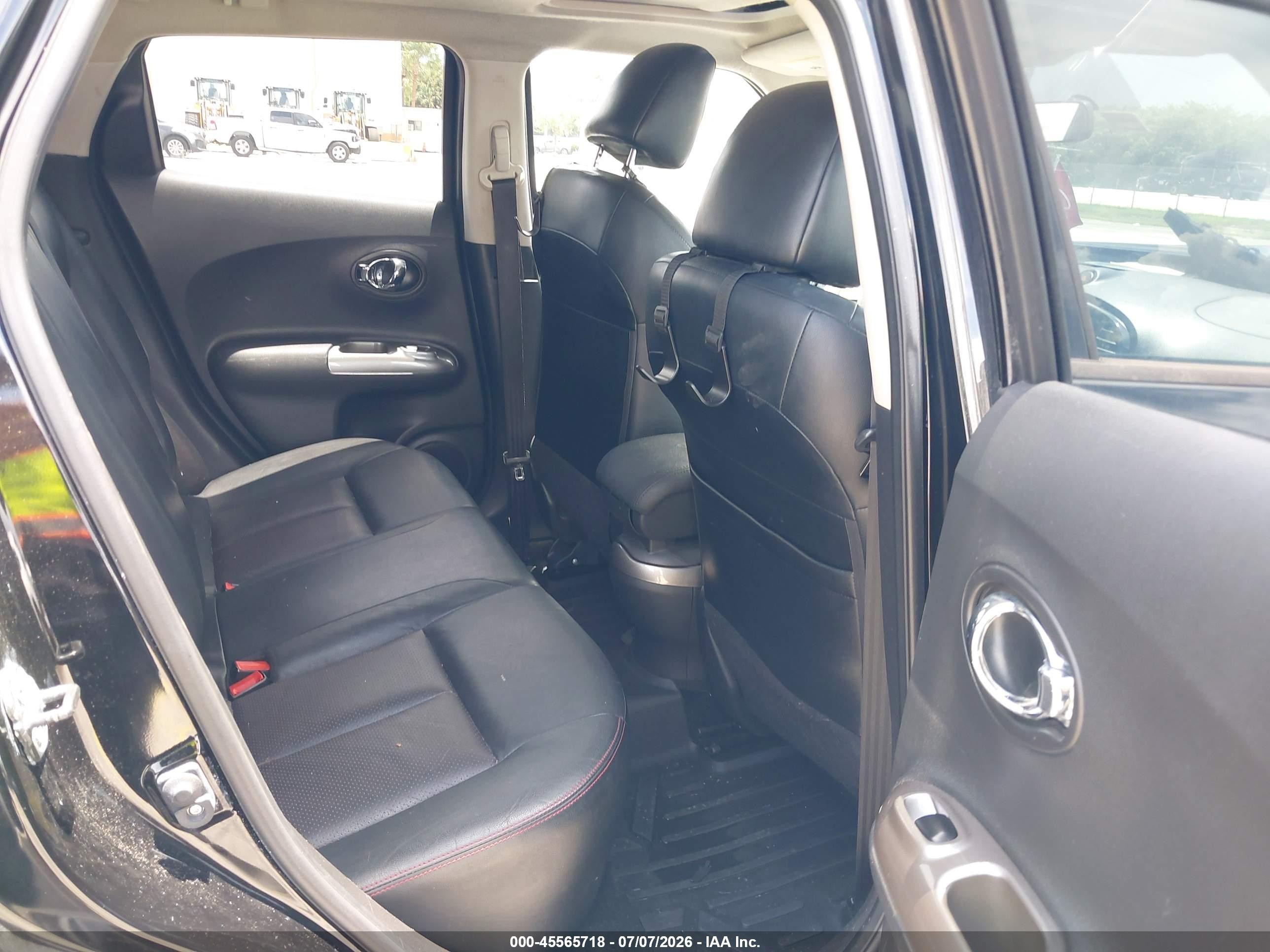 2014 Nissan Juke Sl Black vin: JN8AF5MRXET355650