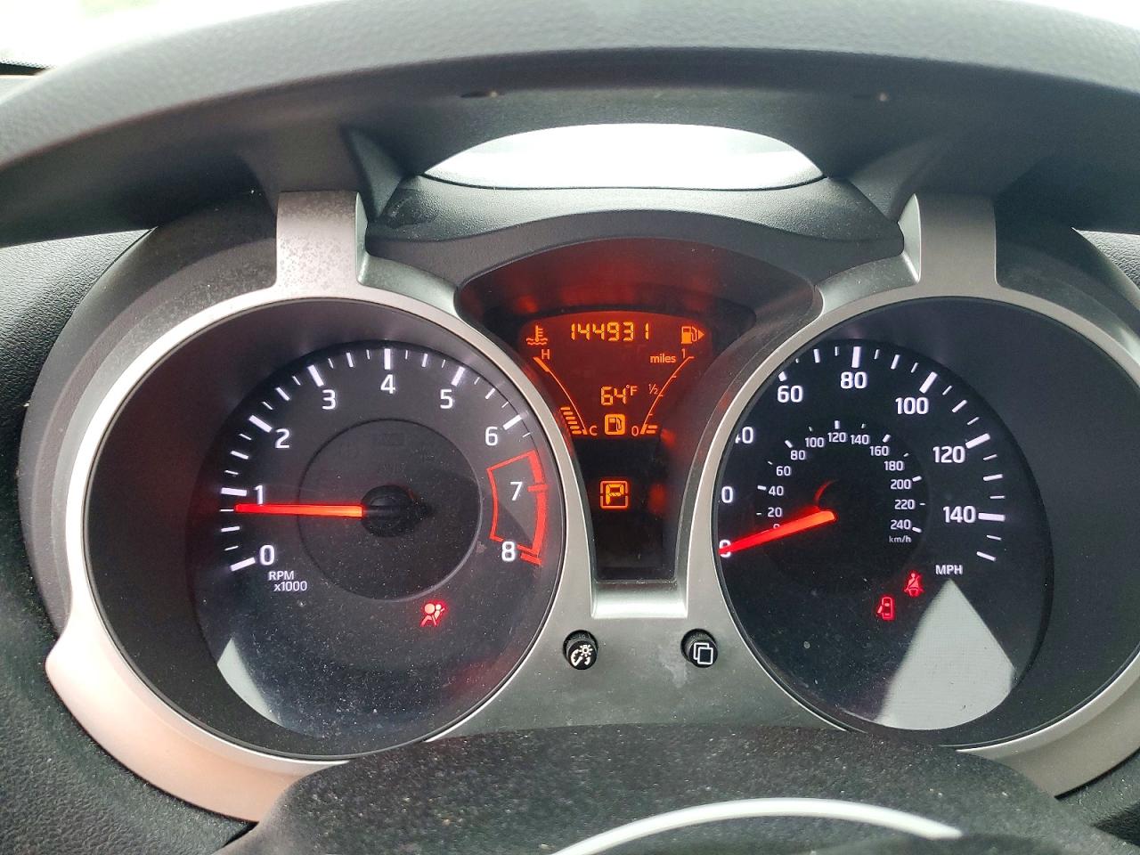 2014 Nissan Juke Gray vin: JN8AF5MRXET357334