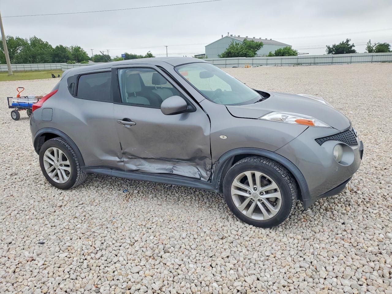 2014 Nissan Juke Gray vin: JN8AF5MRXET357334