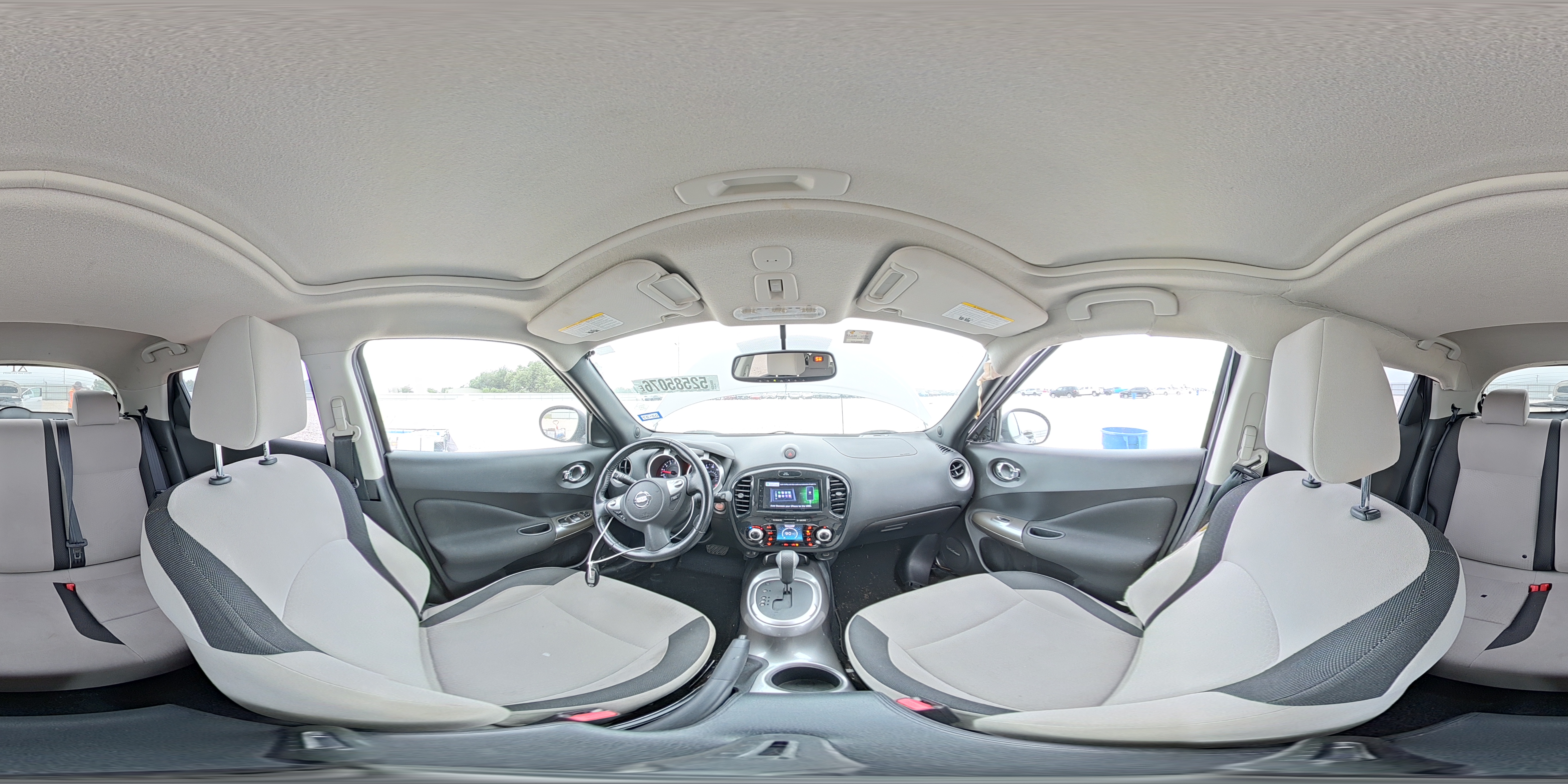 2014 Nissan Juke Gray vin: JN8AF5MRXET357334