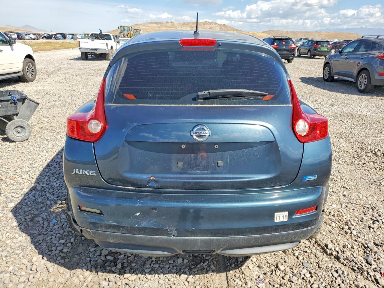 2014 Nissan Juke S Green vin: JN8AF5MRXET455070