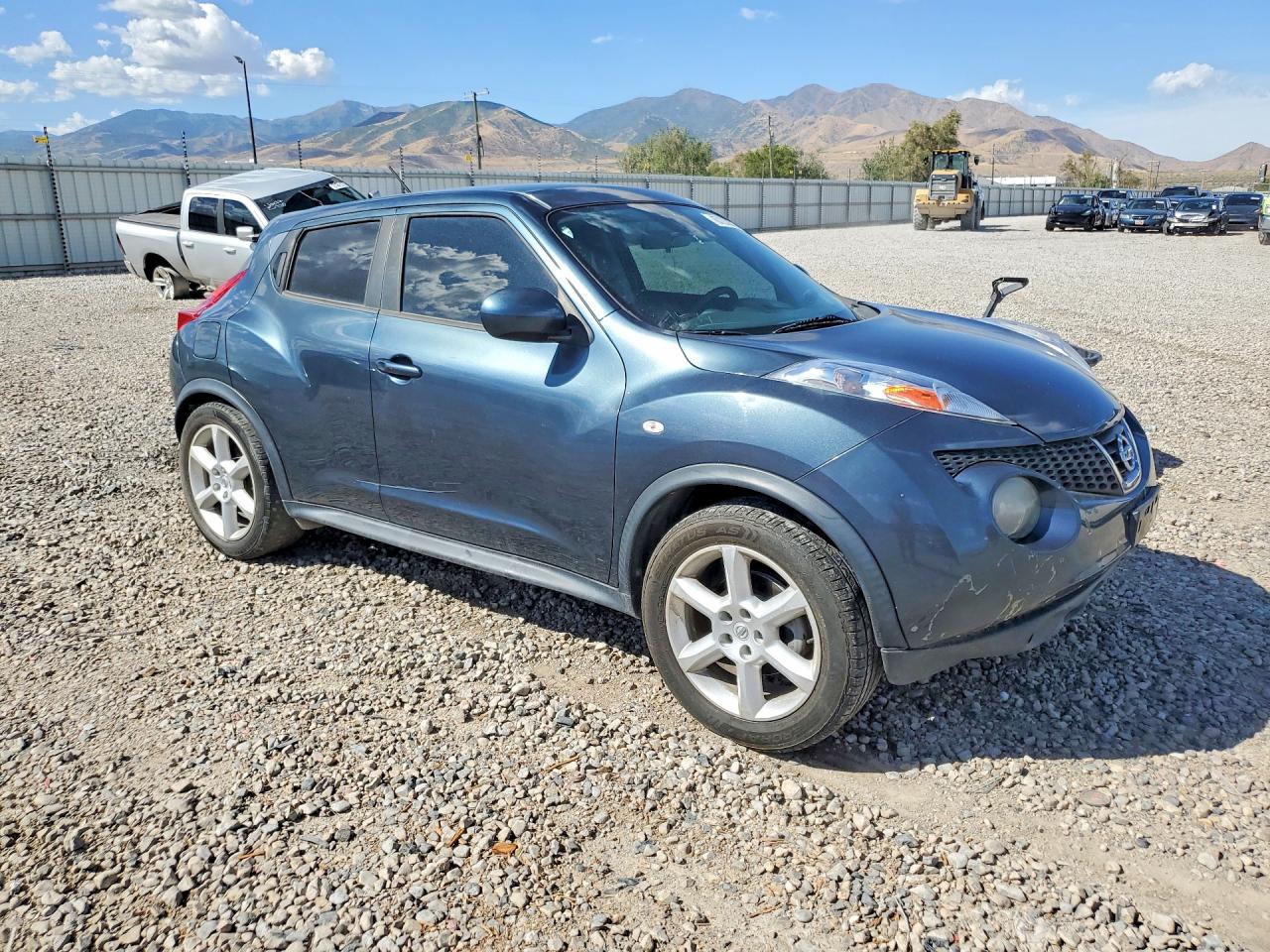 2014 Nissan Juke S Green vin: JN8AF5MRXET455070