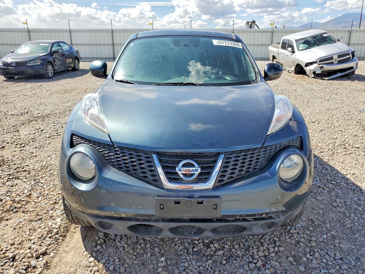 2014 Nissan Juke S Green vin: JN8AF5MRXET455070