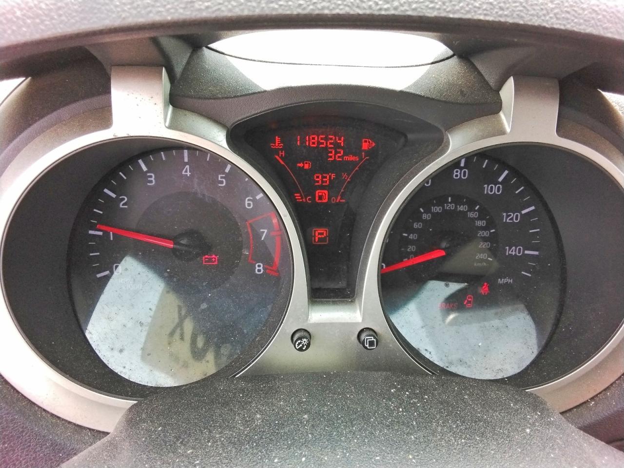 2014 Nissan Juke S Black vin: JN8AF5MRXET455117