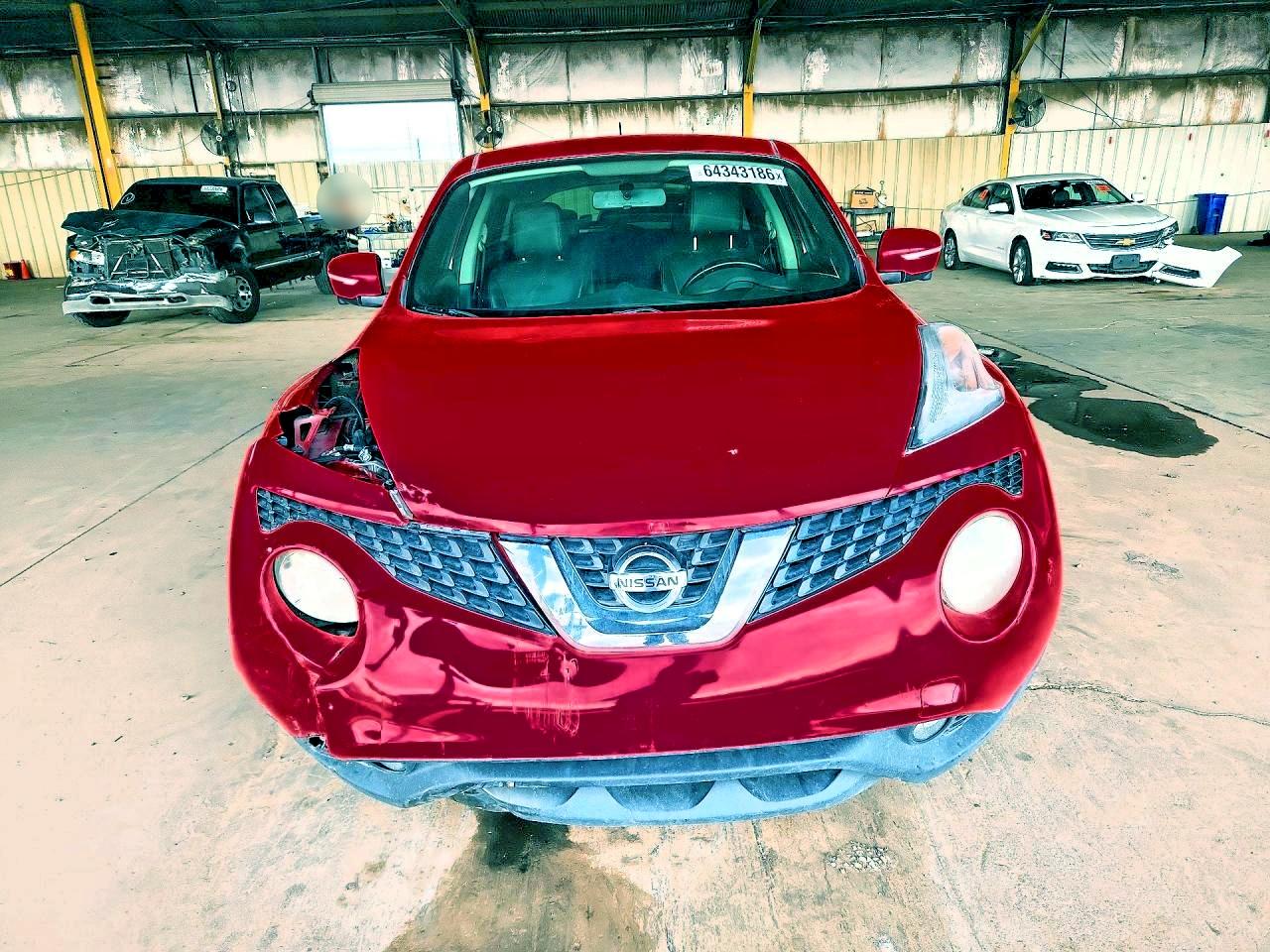 2015 Nissan Juke Sl Red vin: JN8AF5MRXFT500090