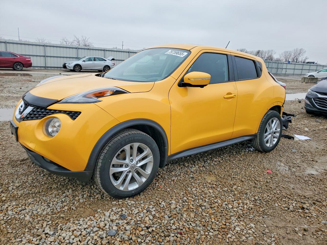2015 Nissan Juke Sl Желтый vin: JN8AF5MRXFT501305
