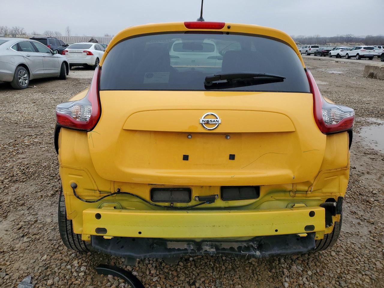 2015 Nissan Juke Sl Yellow vin: JN8AF5MRXFT501305