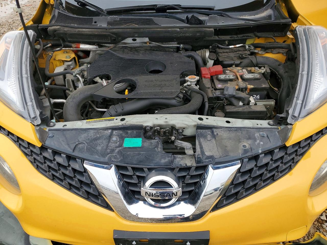 2015 Nissan Juke Sl Yellow vin: JN8AF5MRXFT501305