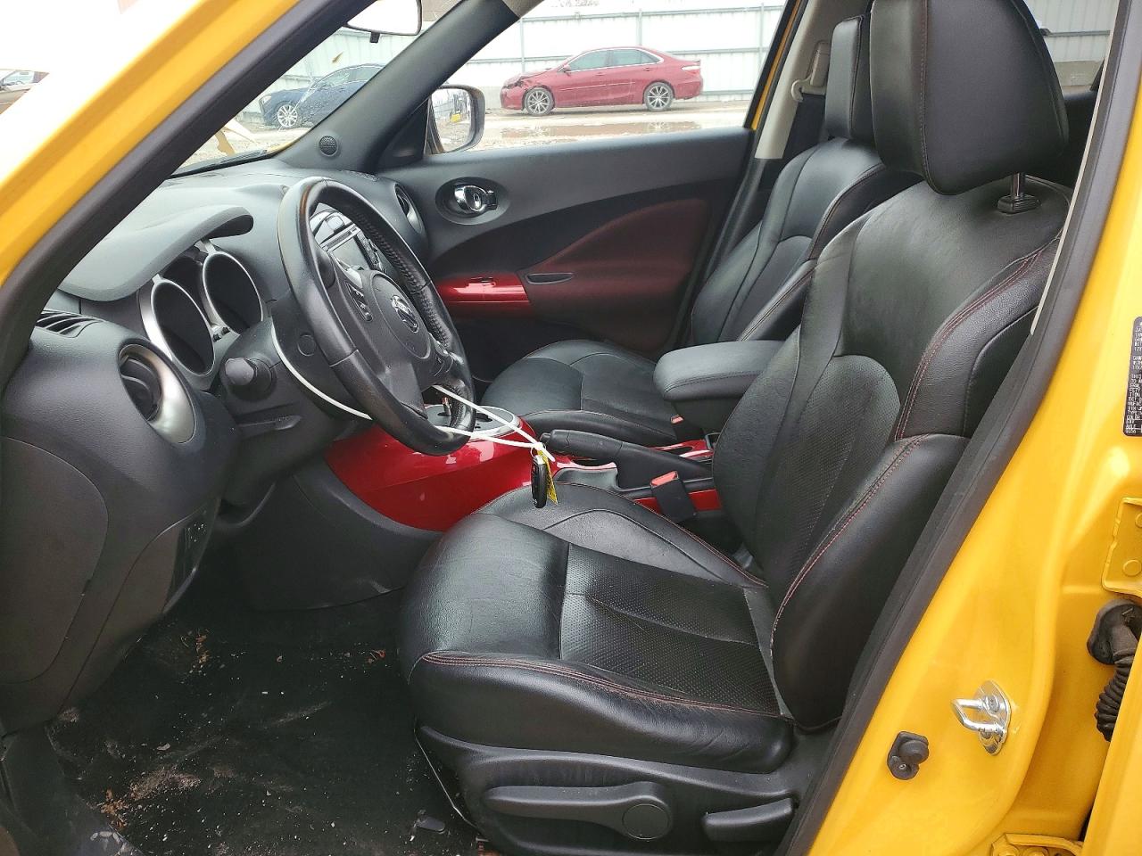 2015 Nissan Juke Sl Yellow vin: JN8AF5MRXFT501305