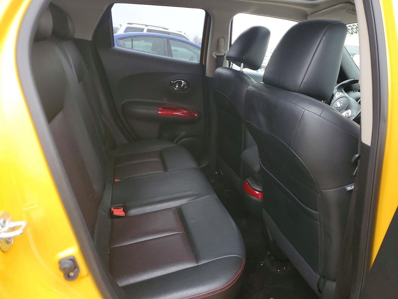 2015 Nissan Juke Sl Yellow vin: JN8AF5MRXFT501305