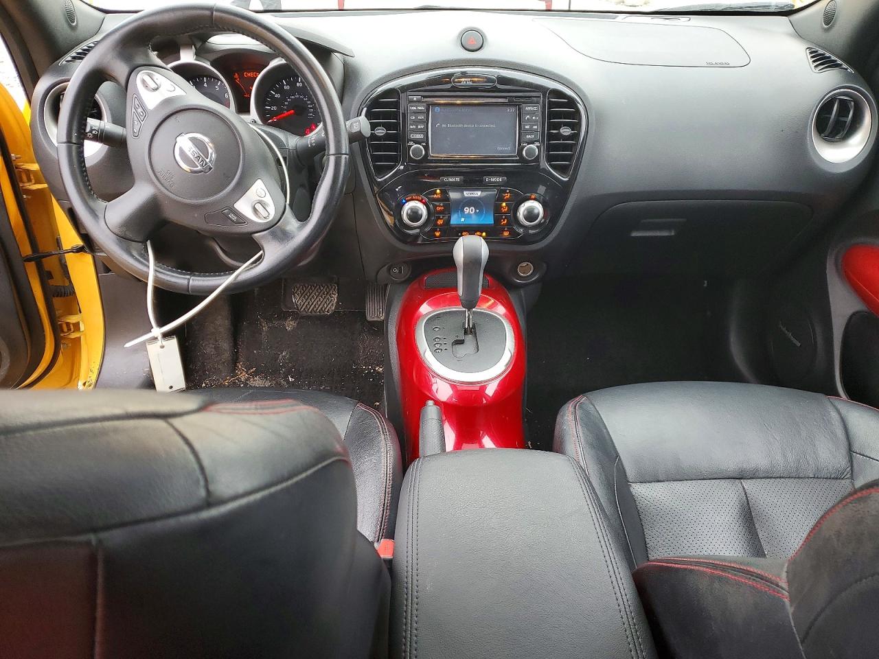 2015 Nissan Juke Sl Yellow vin: JN8AF5MRXFT501305