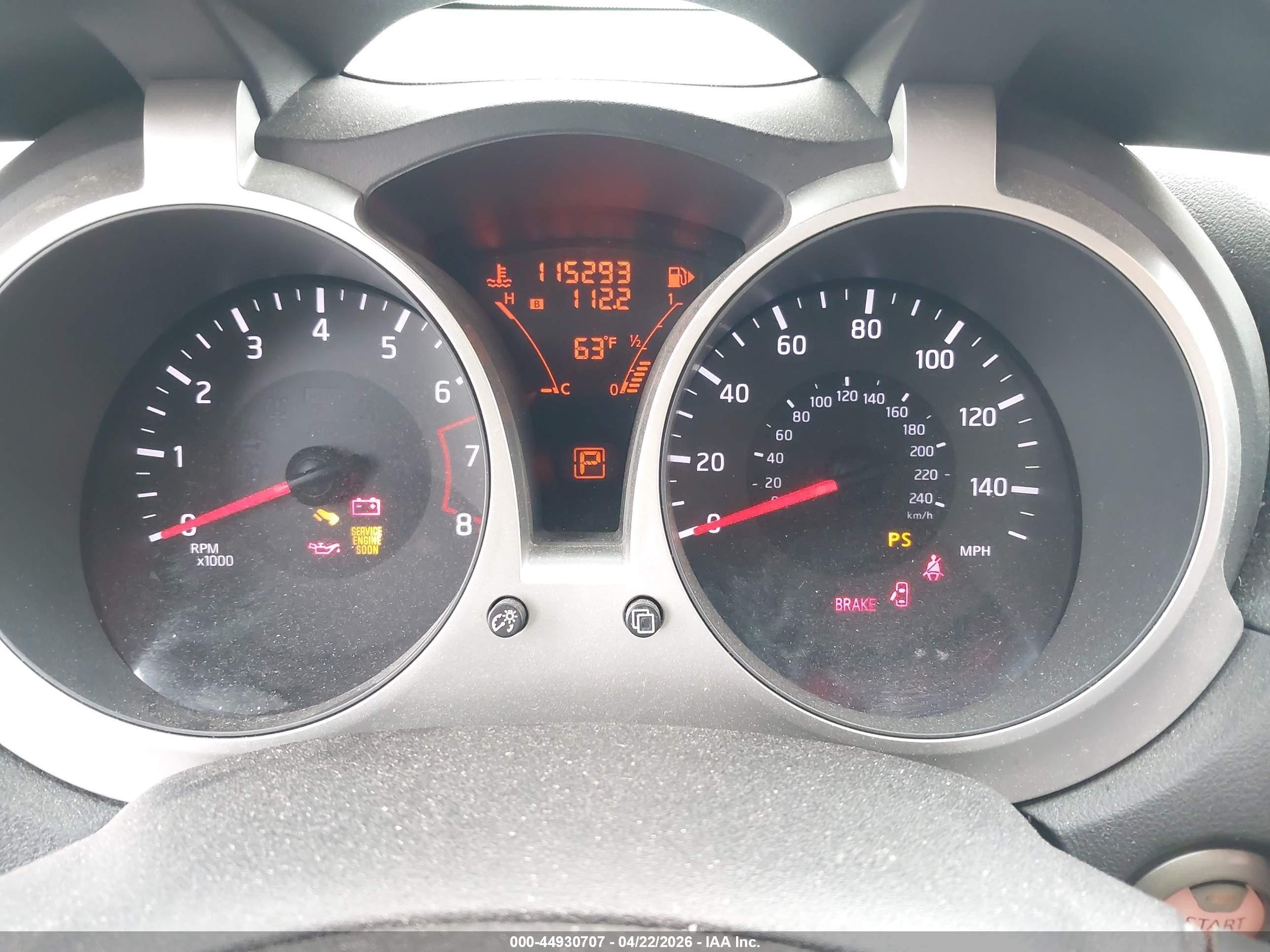 2015 Nissan Juke S Black vin: JN8AF5MRXFT502907