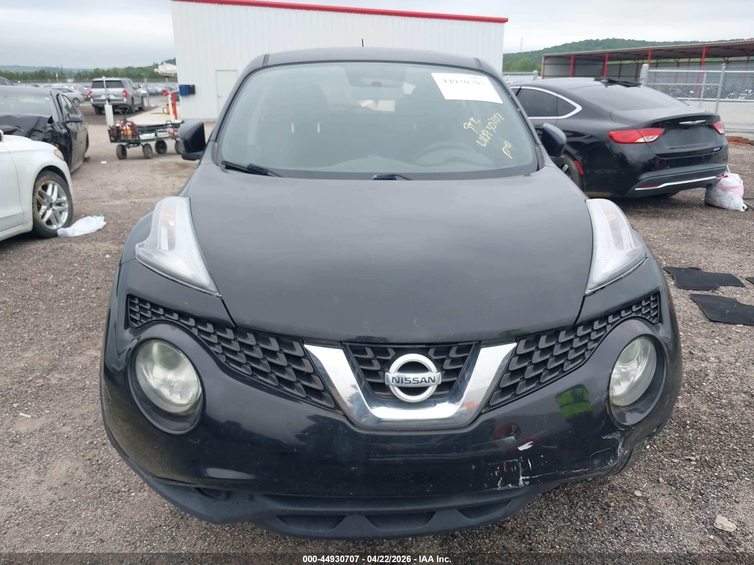 2015 Nissan Juke S Black vin: JN8AF5MRXFT502907