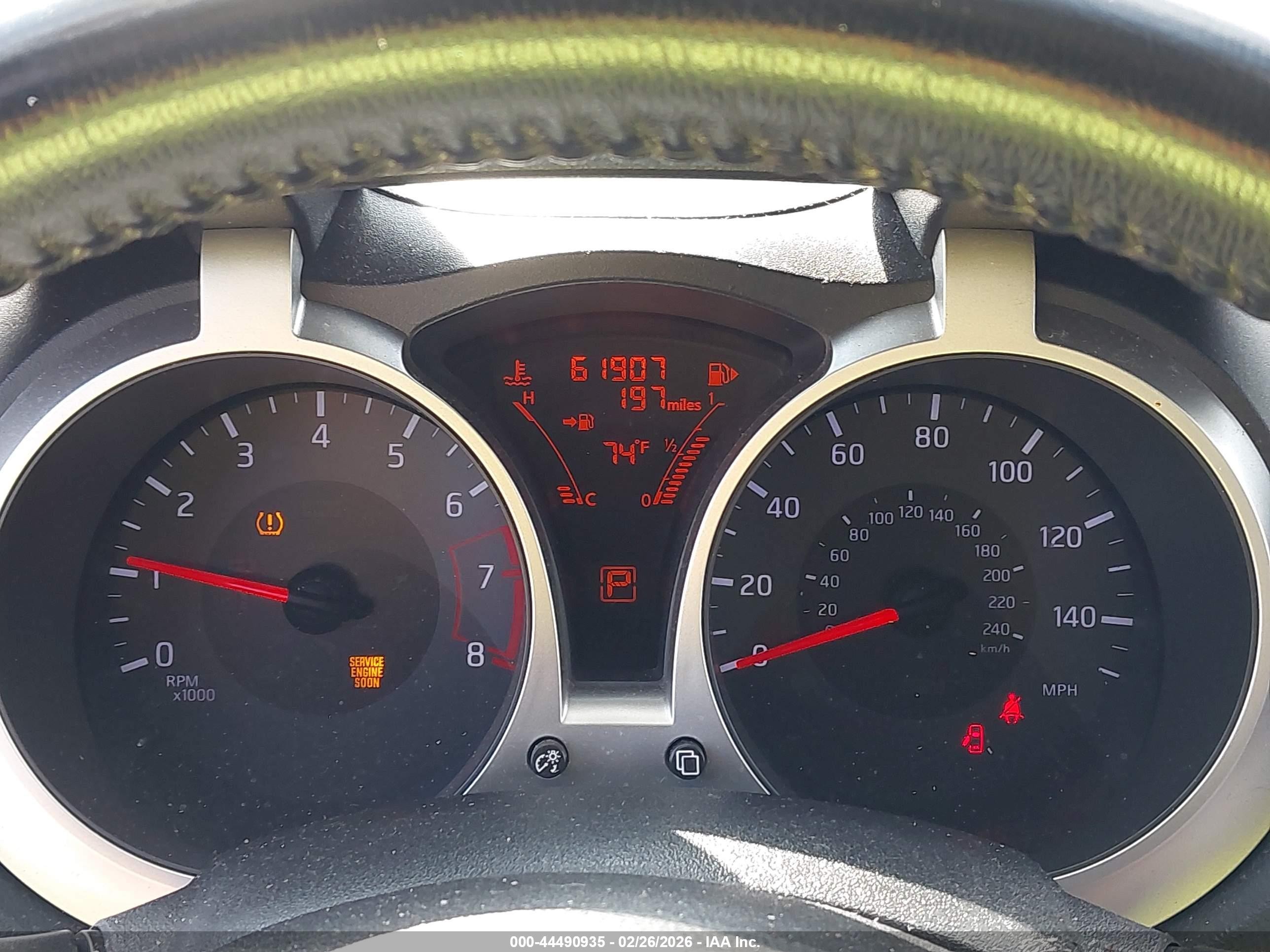 2015 Nissan Juke Sv Gray vin: JN8AF5MRXFT504866