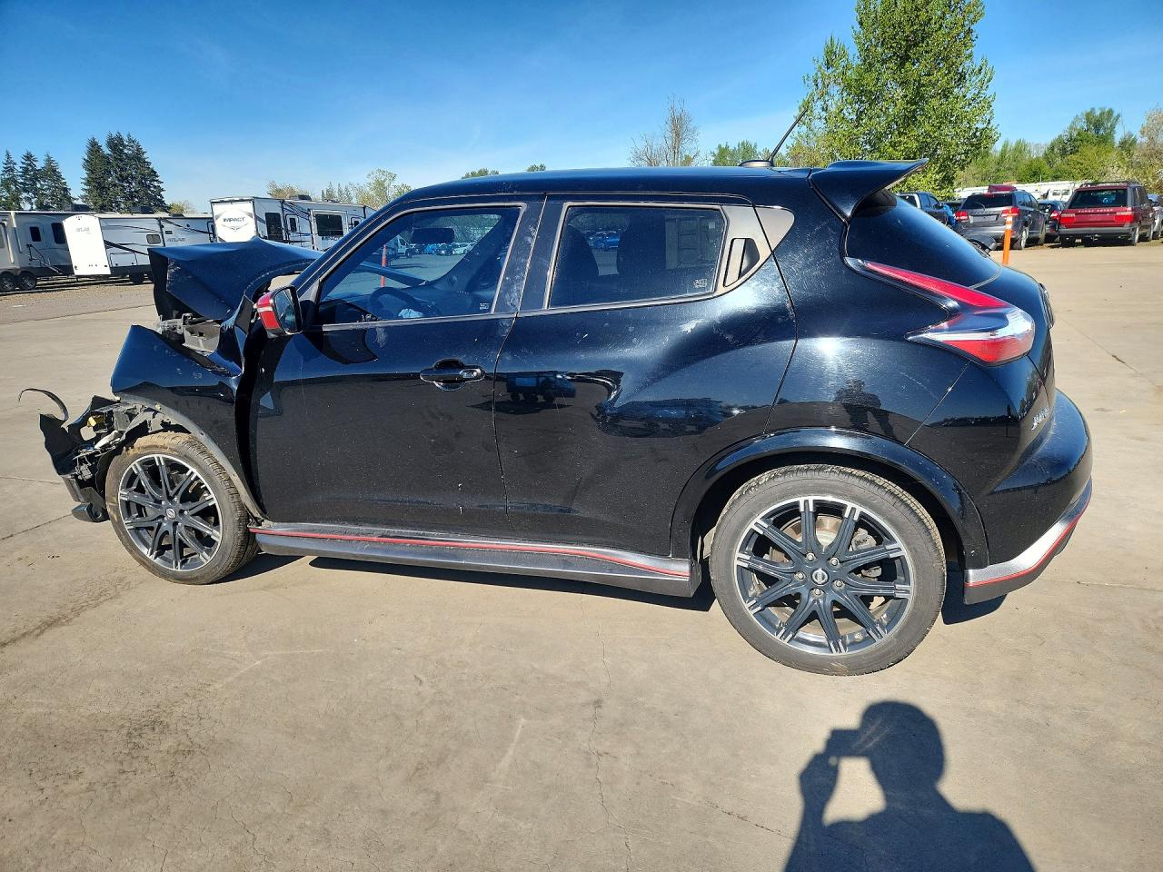 2015 Nissan Juke Nismo Black vin: JN8AF5MRXFT511574