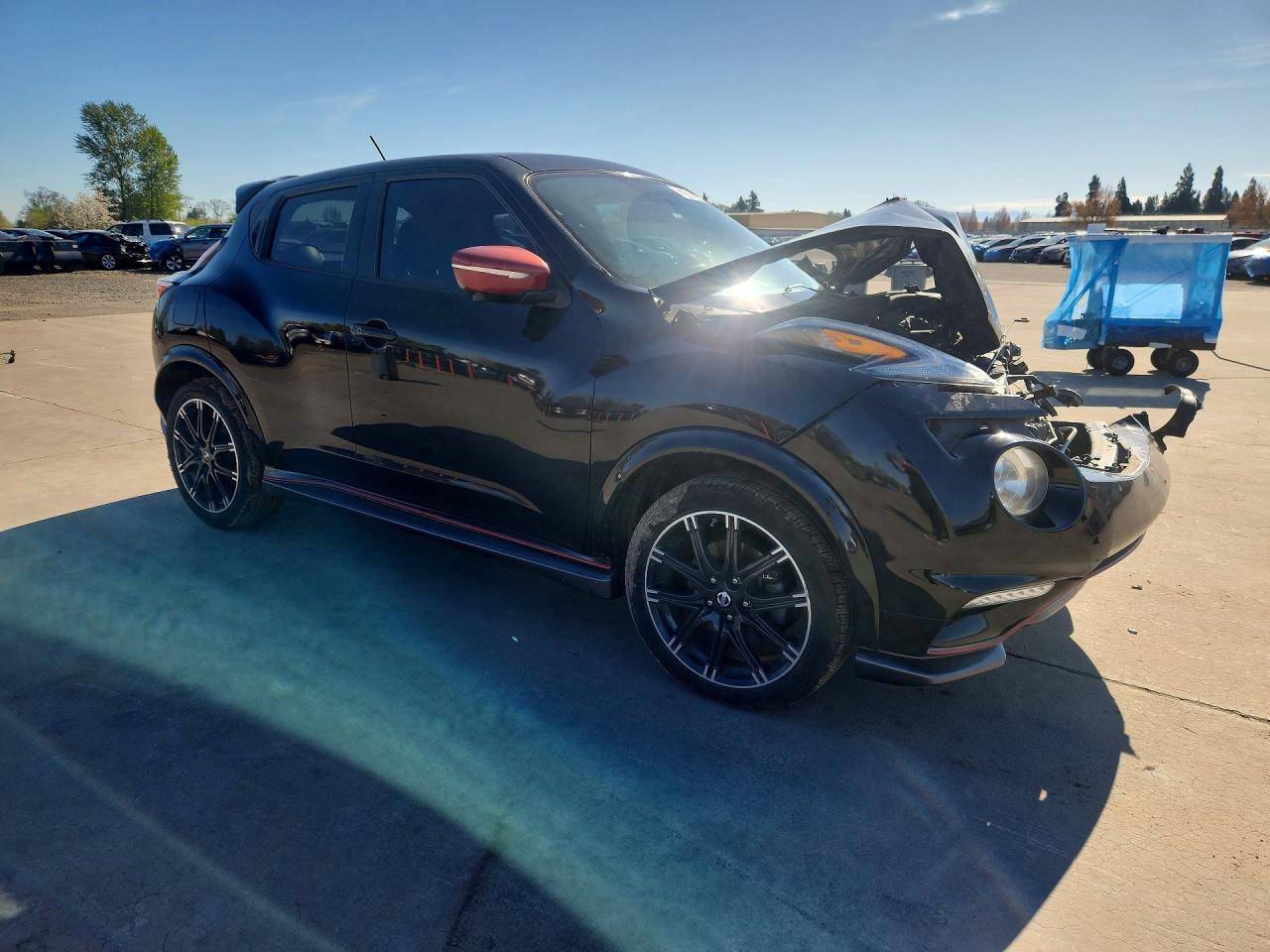 2015 Nissan Juke Nismo Black vin: JN8AF5MRXFT511574