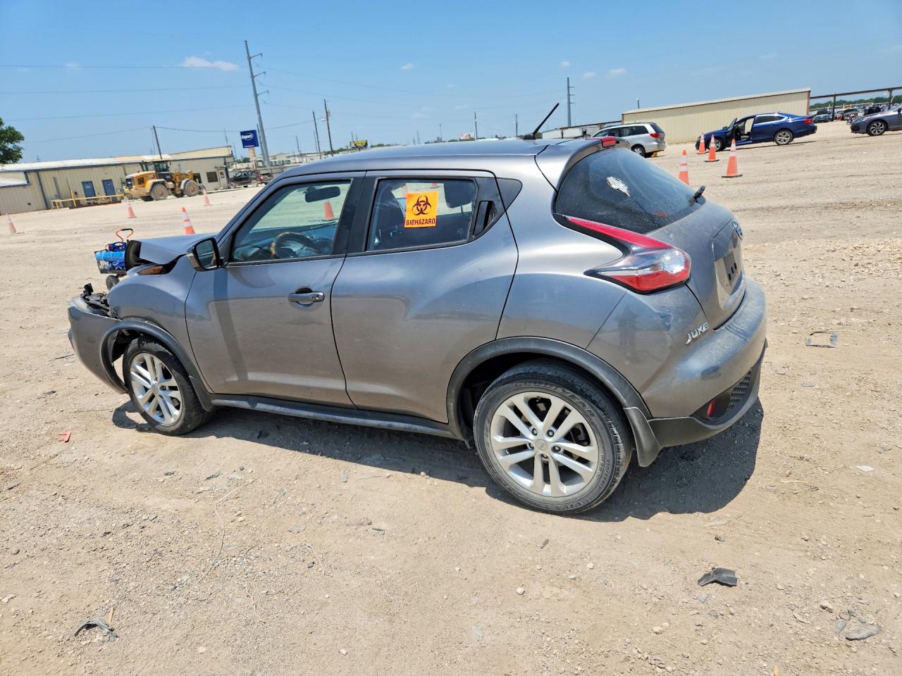 2015 Nissan Juke S Silver vin: JN8AF5MRXFT512708