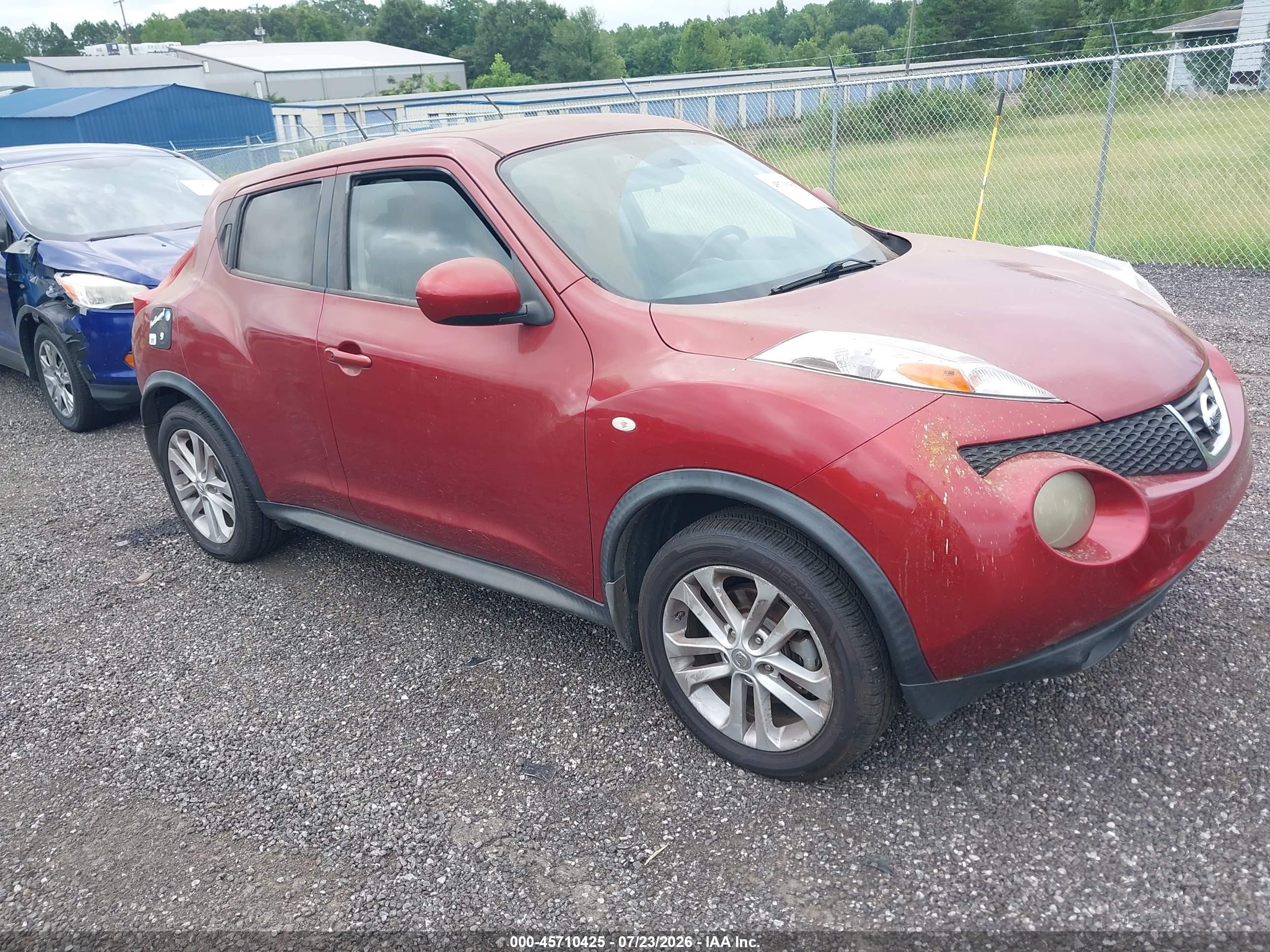 2011 Nissan Juke Sv Red vin: JN8AF5MV0BT006649