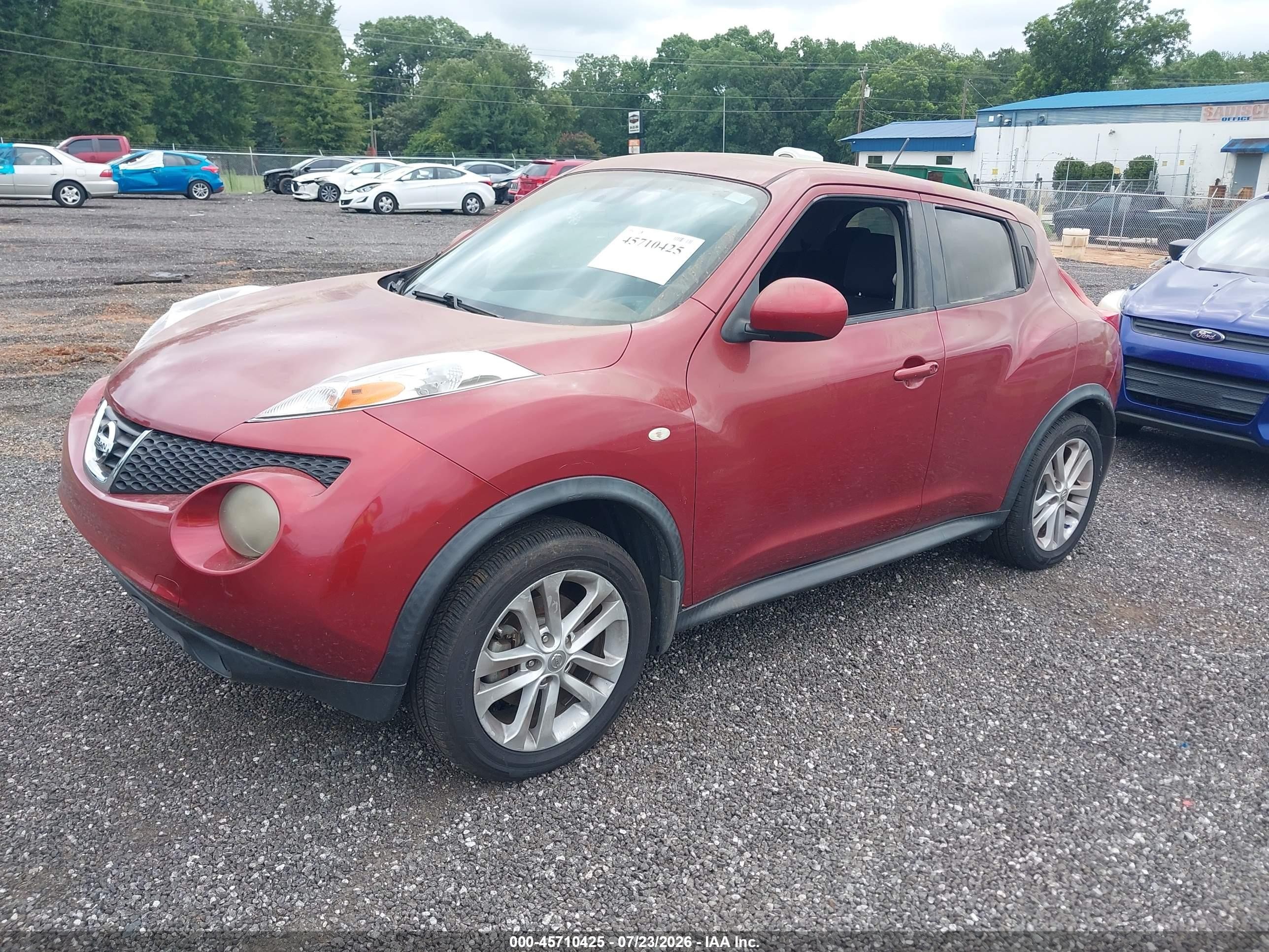 2011 Nissan Juke Sv Red vin: JN8AF5MV0BT006649