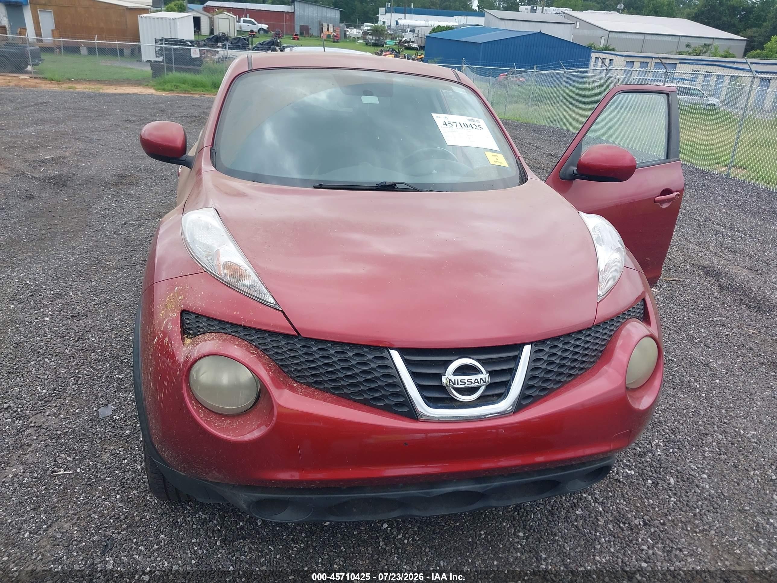 2011 Nissan Juke Sv Red vin: JN8AF5MV0BT006649