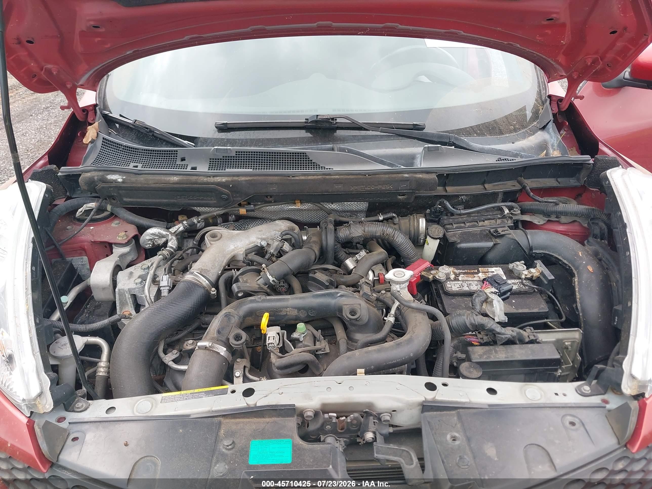 2011 Nissan Juke Sv Red vin: JN8AF5MV0BT006649