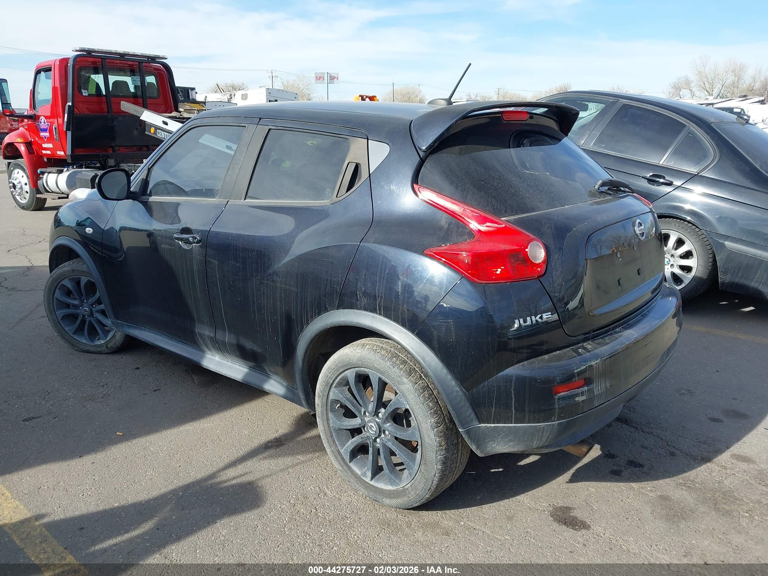 2011 Nissan Juke Sv Dark Blue vin: JN8AF5MV0BT008465