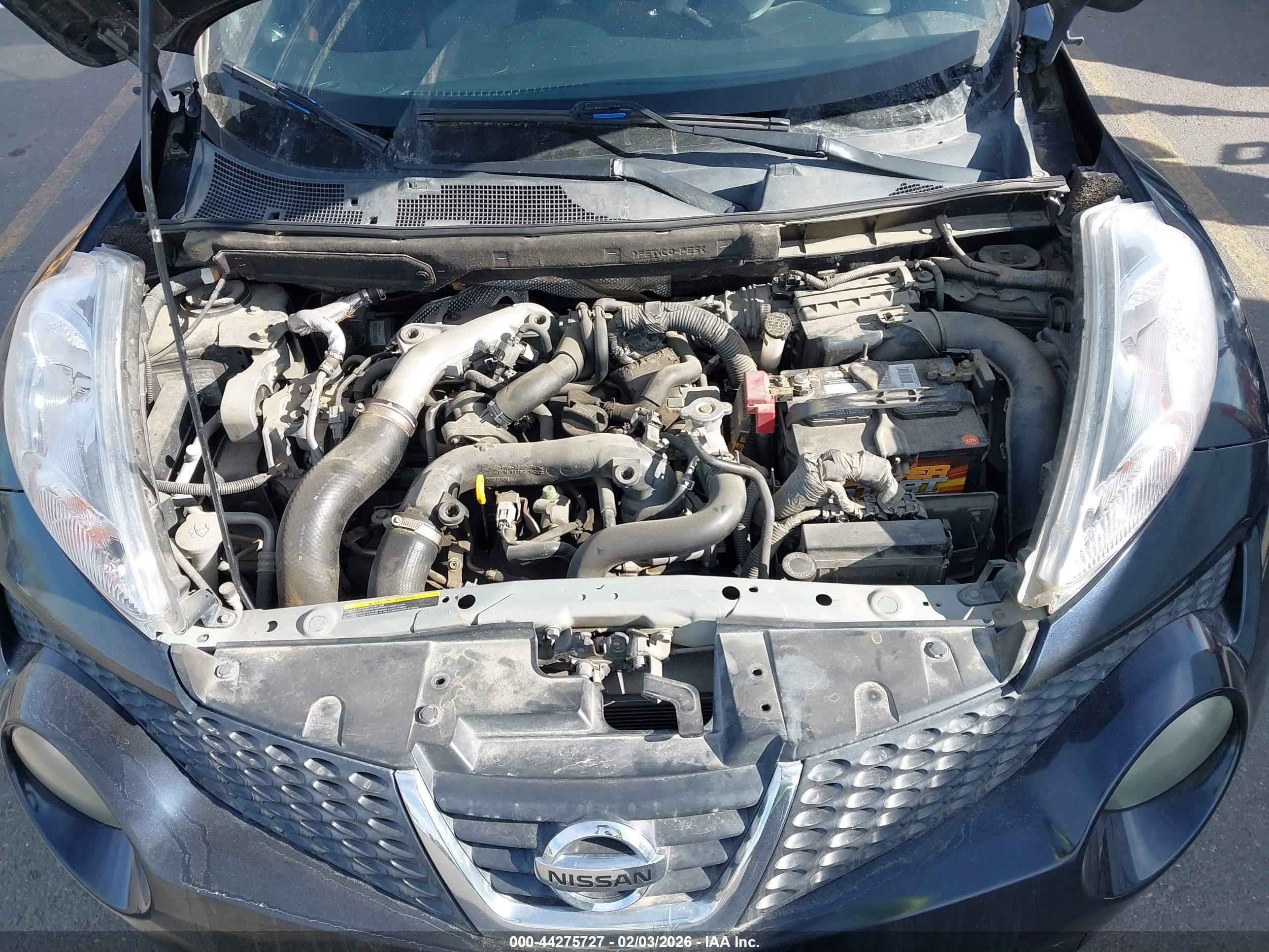 2011 Nissan Juke Sv Dark Blue vin: JN8AF5MV0BT008465