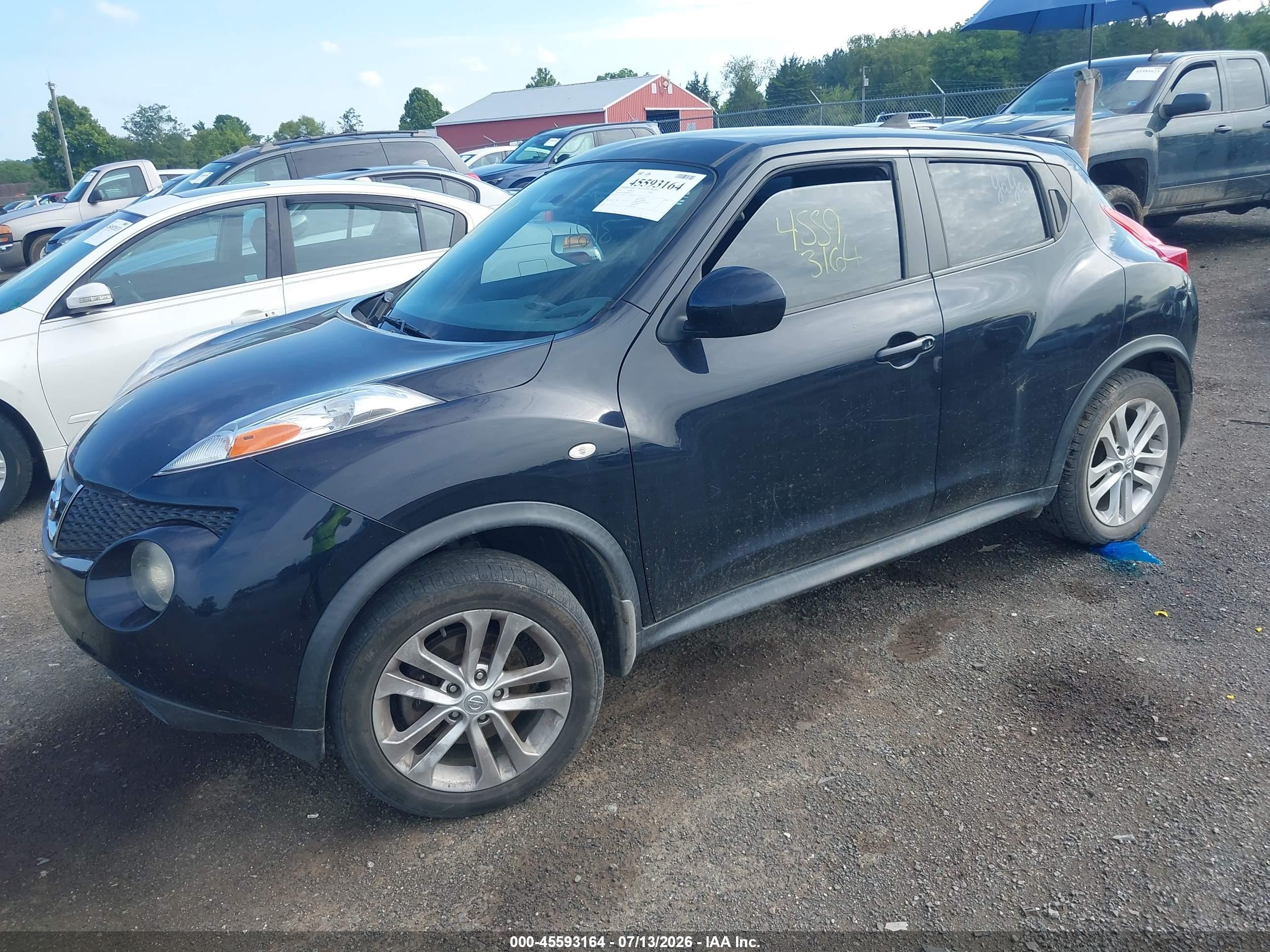 2011 Nissan Juke S Black vin: JN8AF5MV0BT016341