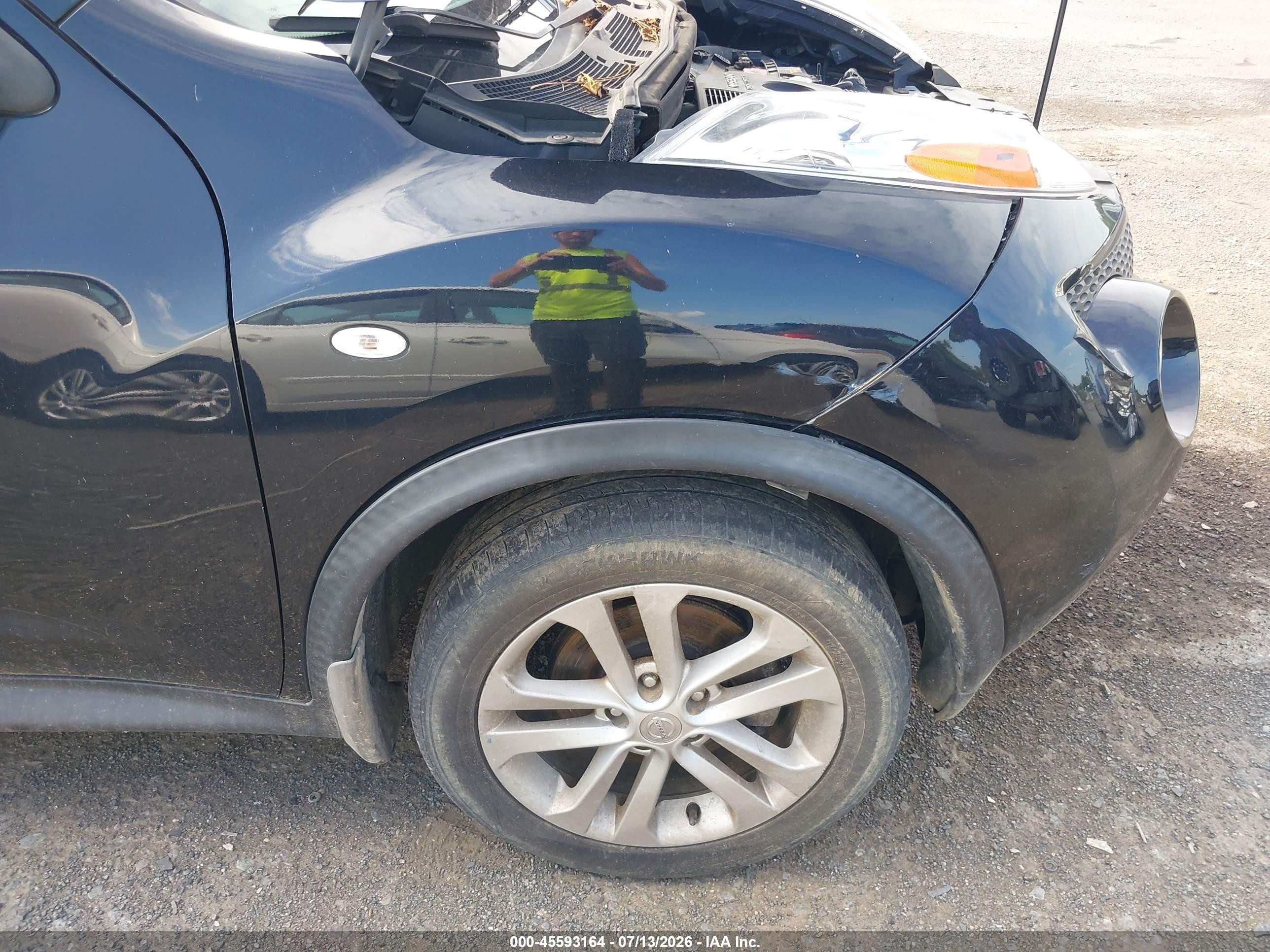 2011 Nissan Juke S Black vin: JN8AF5MV0BT016341