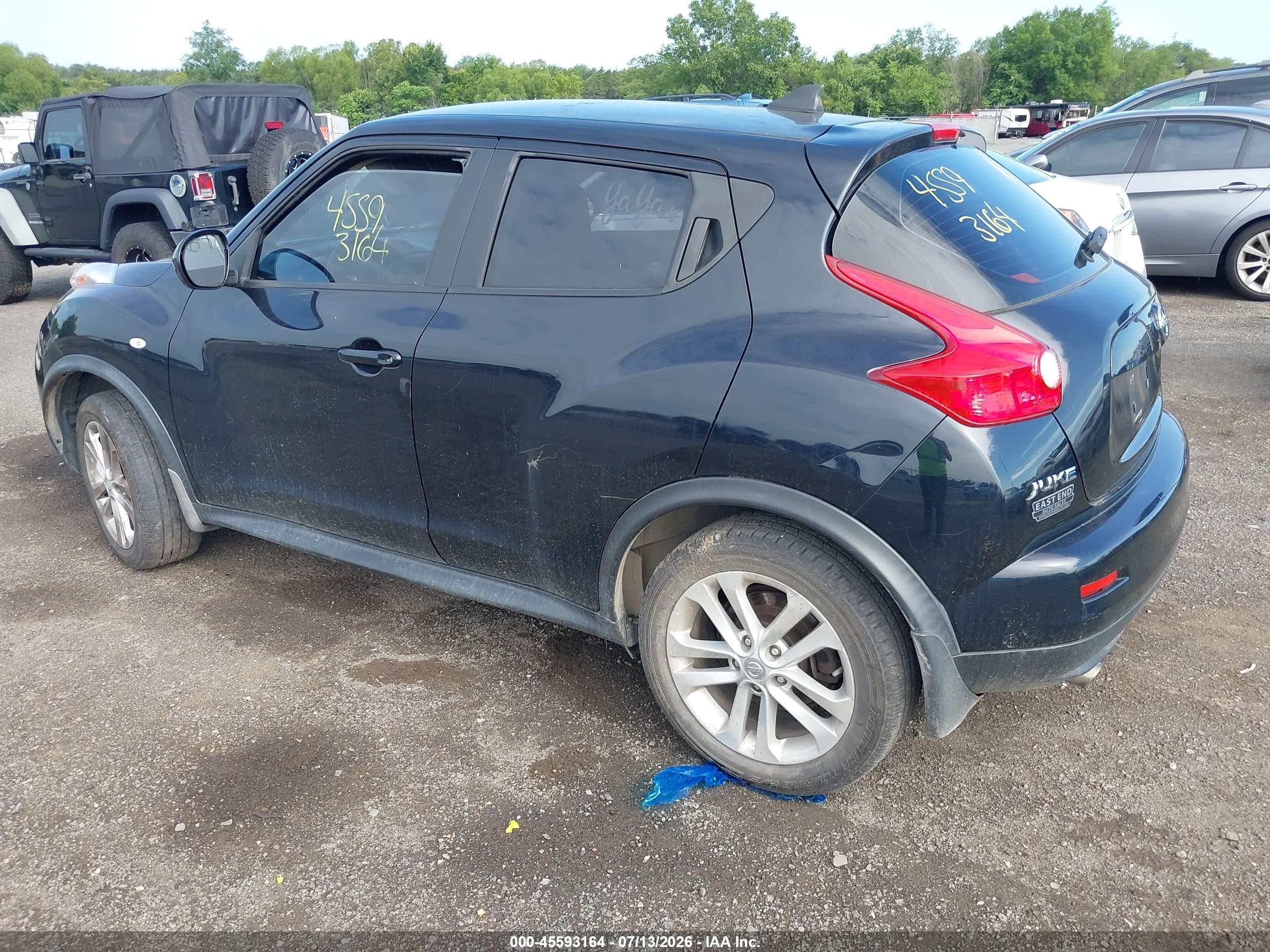 2011 Nissan Juke S Black vin: JN8AF5MV0BT016341