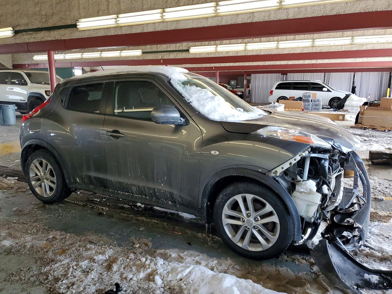 2012 Nissan Juke S Серый vin: JN8AF5MV0CT107501