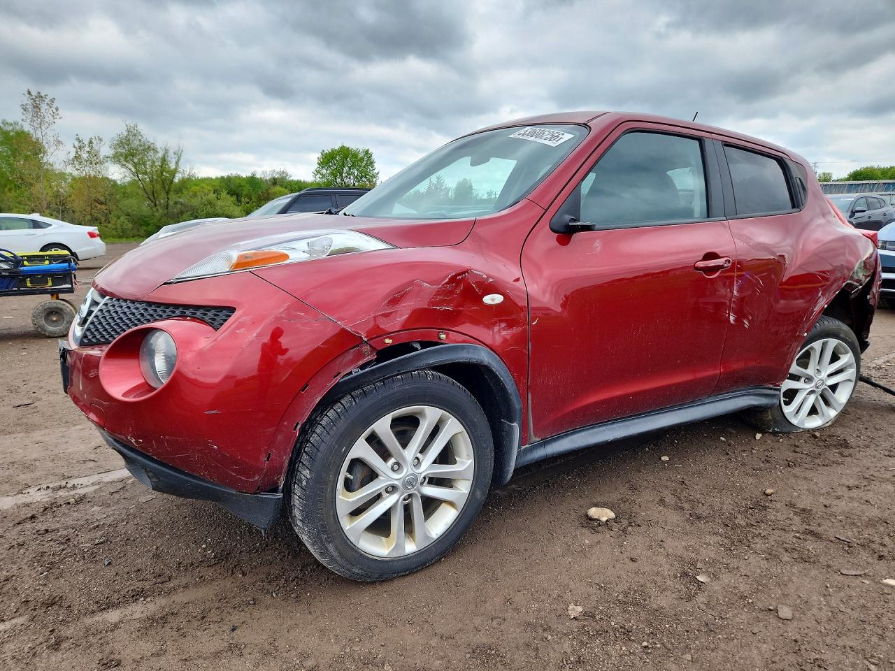 2012 Nissan Juke S Red vin: JN8AF5MV0CT110429