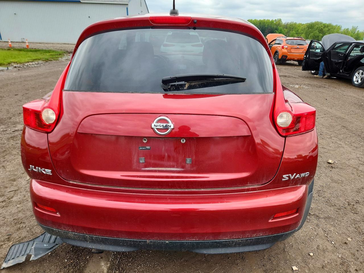 2012 Nissan Juke S Red vin: JN8AF5MV0CT110429