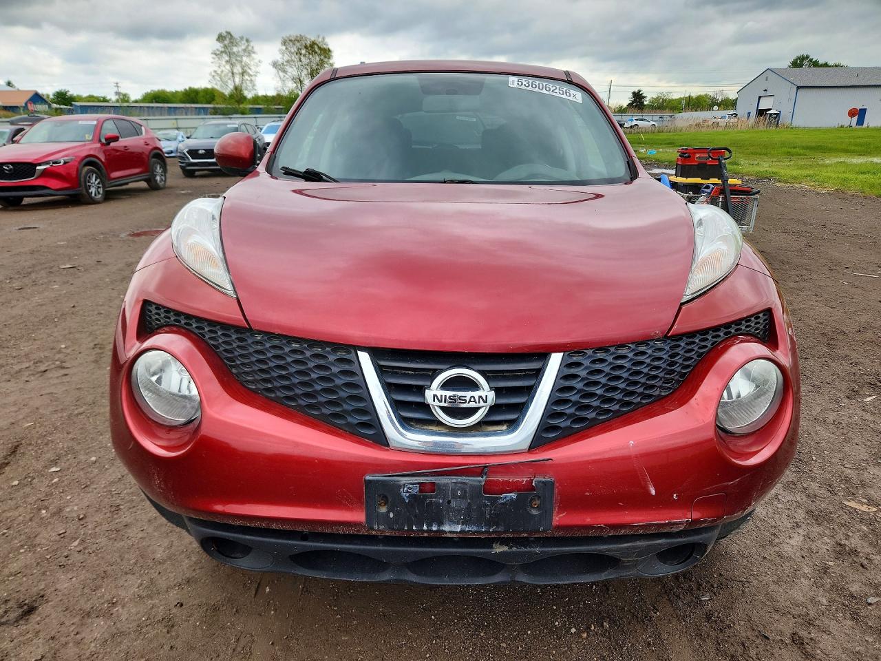 2012 Nissan Juke S Red vin: JN8AF5MV0CT110429