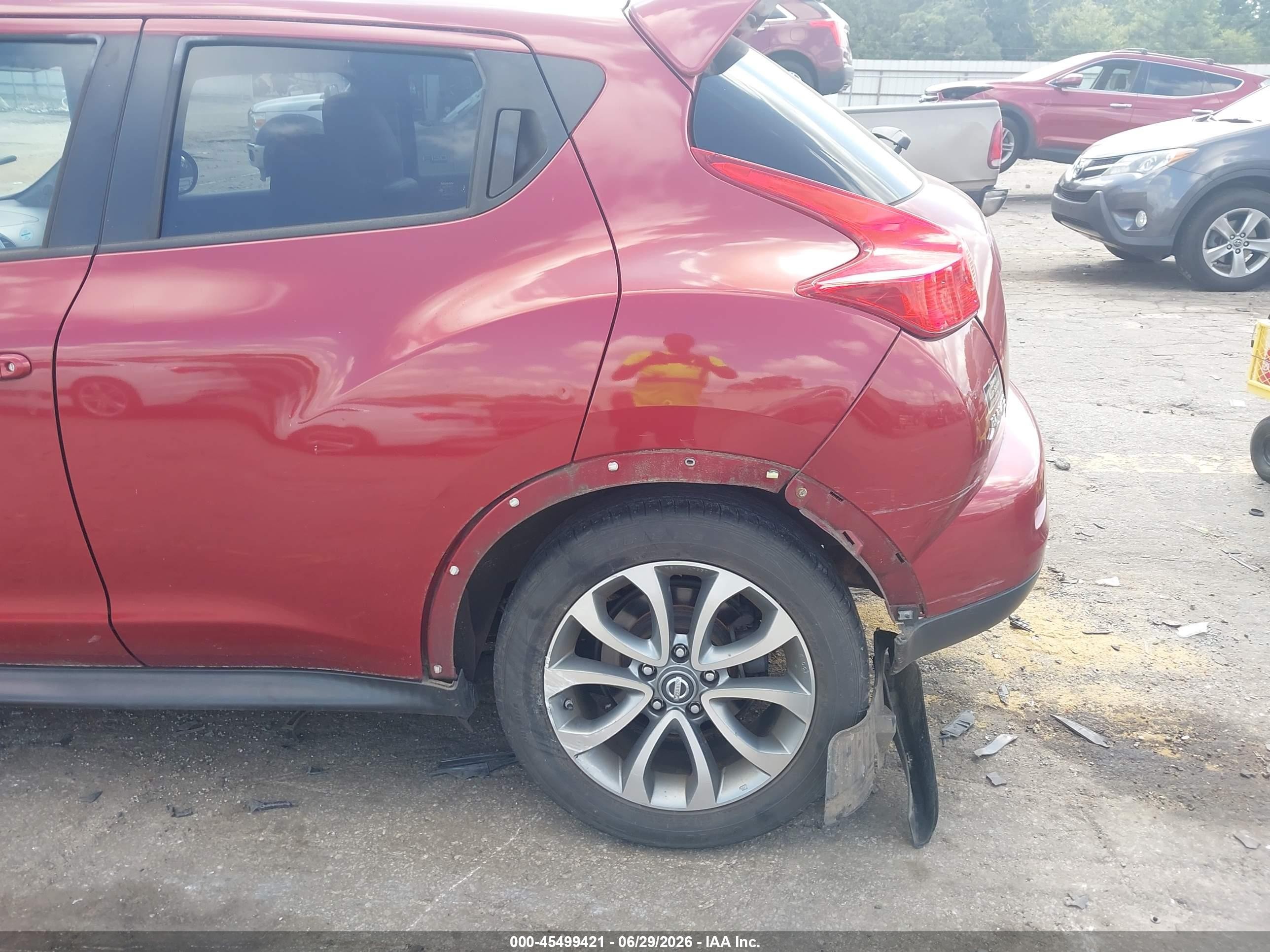 2012 Nissan Juke Sl Red vin: JN8AF5MV0CT120202