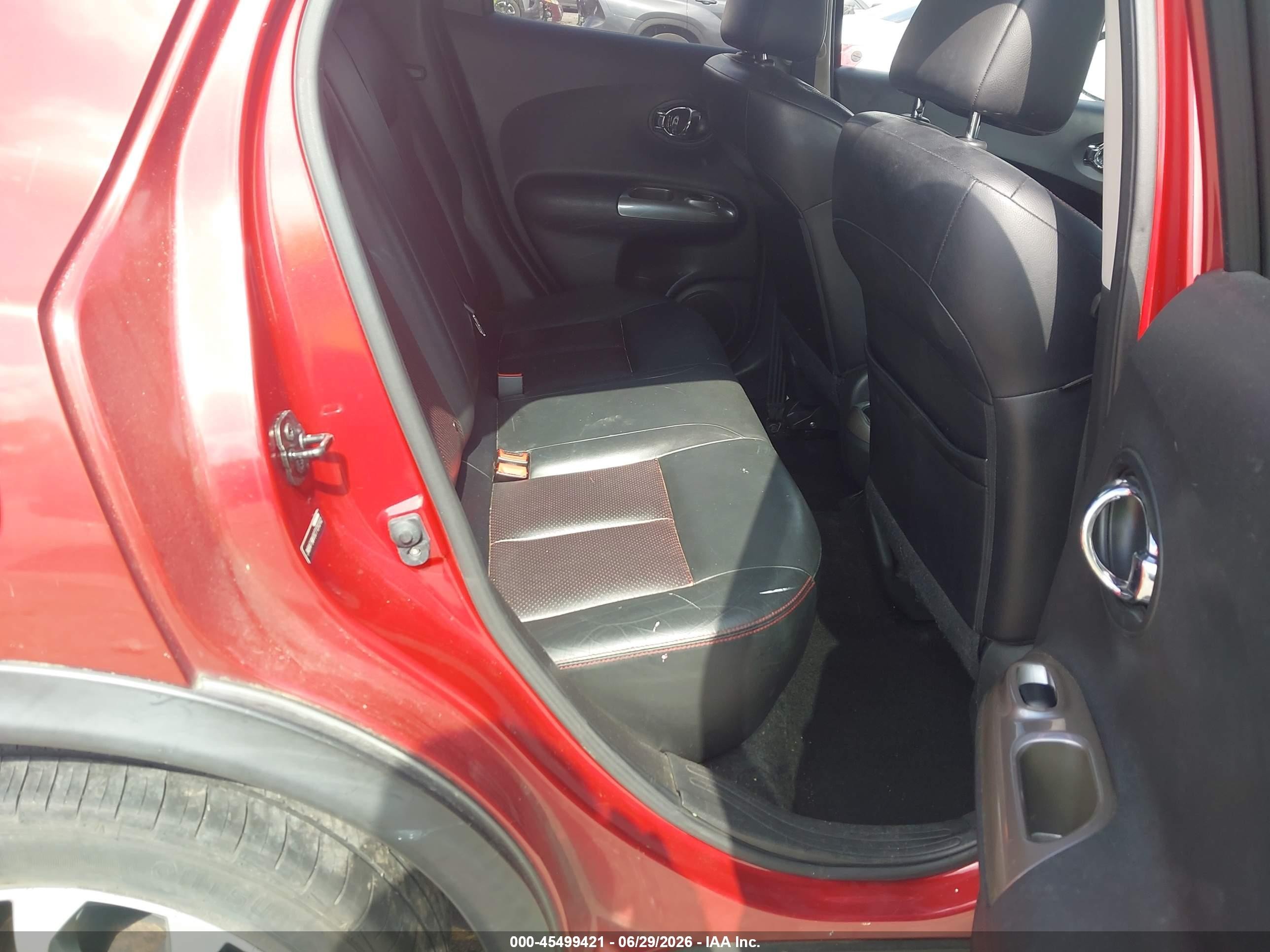 2012 Nissan Juke Sl Red vin: JN8AF5MV0CT120202